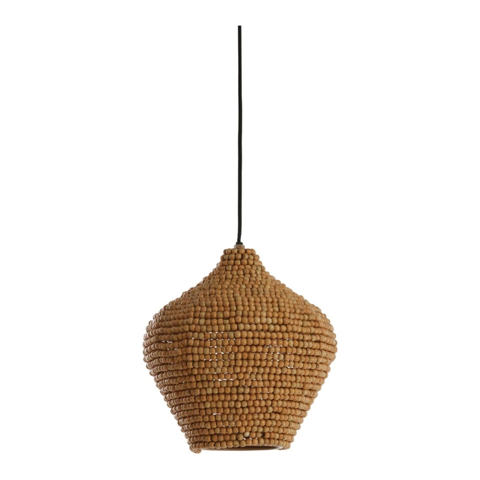 Kalenga Beads Natural Metal Pendant Light 28cm