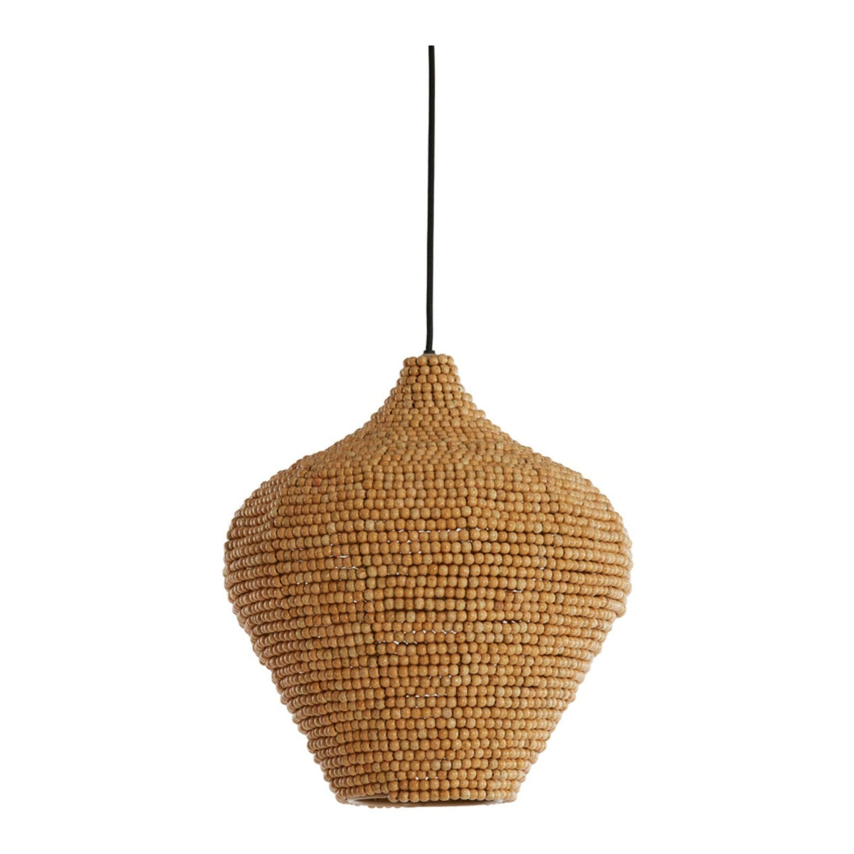 Kalenga Beads Natural Metal Pendant Light 36cm