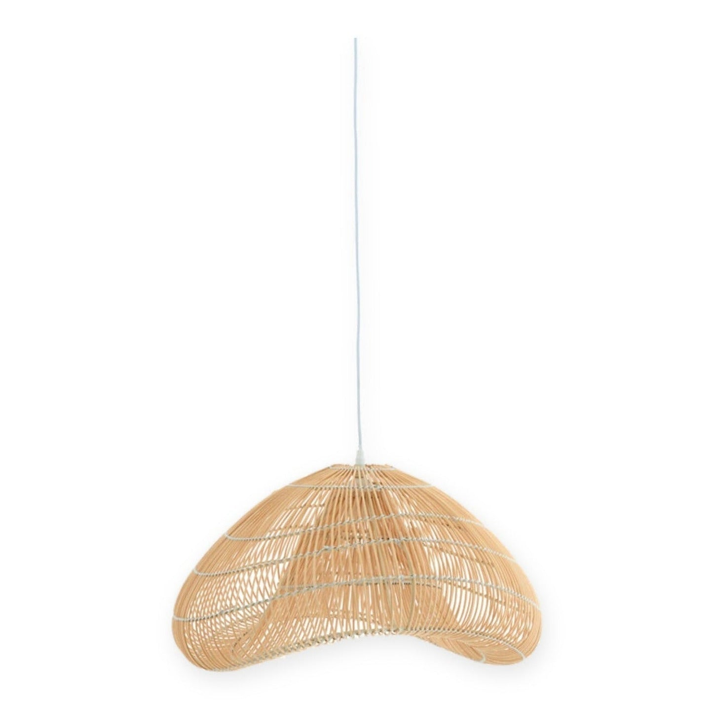 Janzur Natural Rattan Pendant Light 54cm