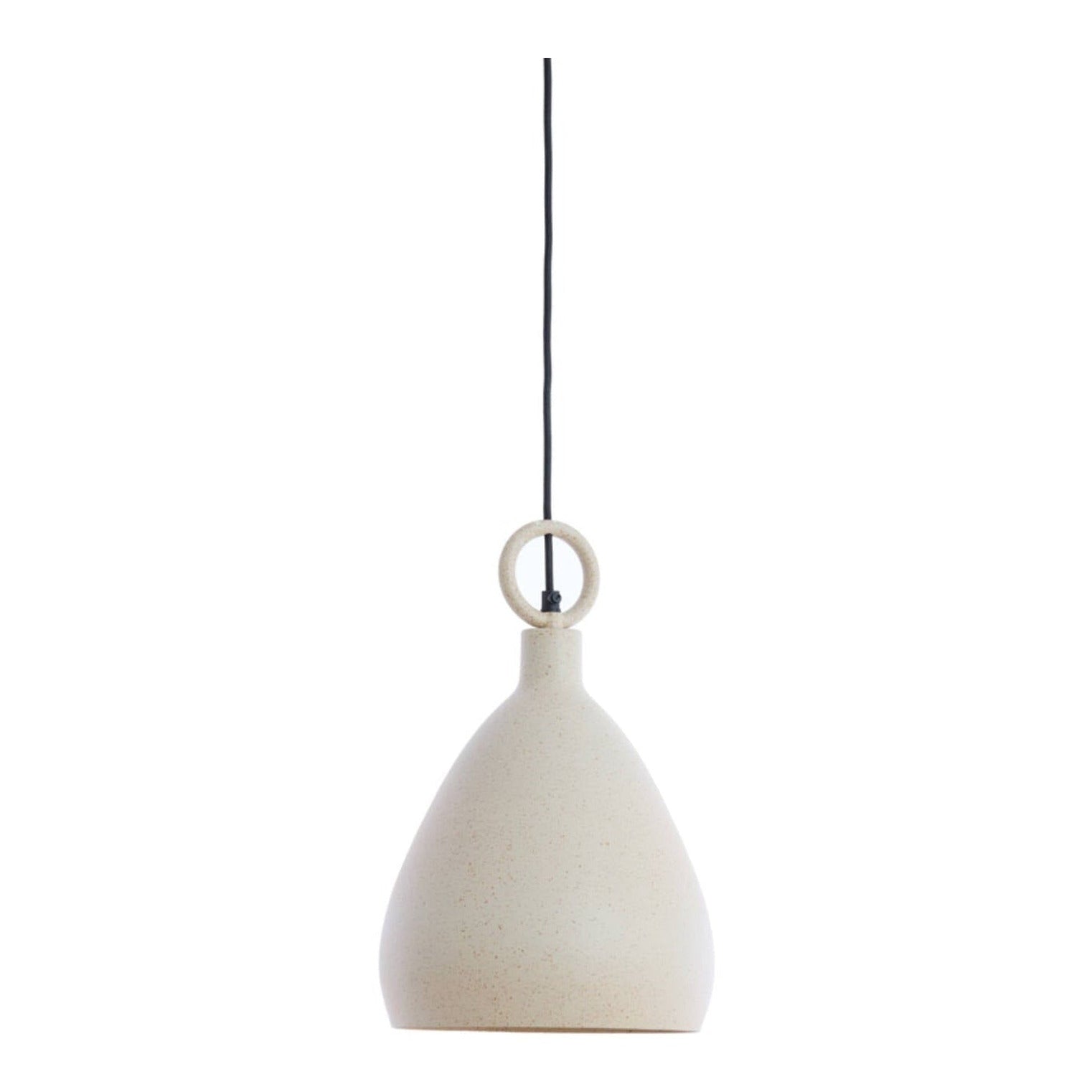 Risari Sand & Light Brown Spotted Metal Pendant Light