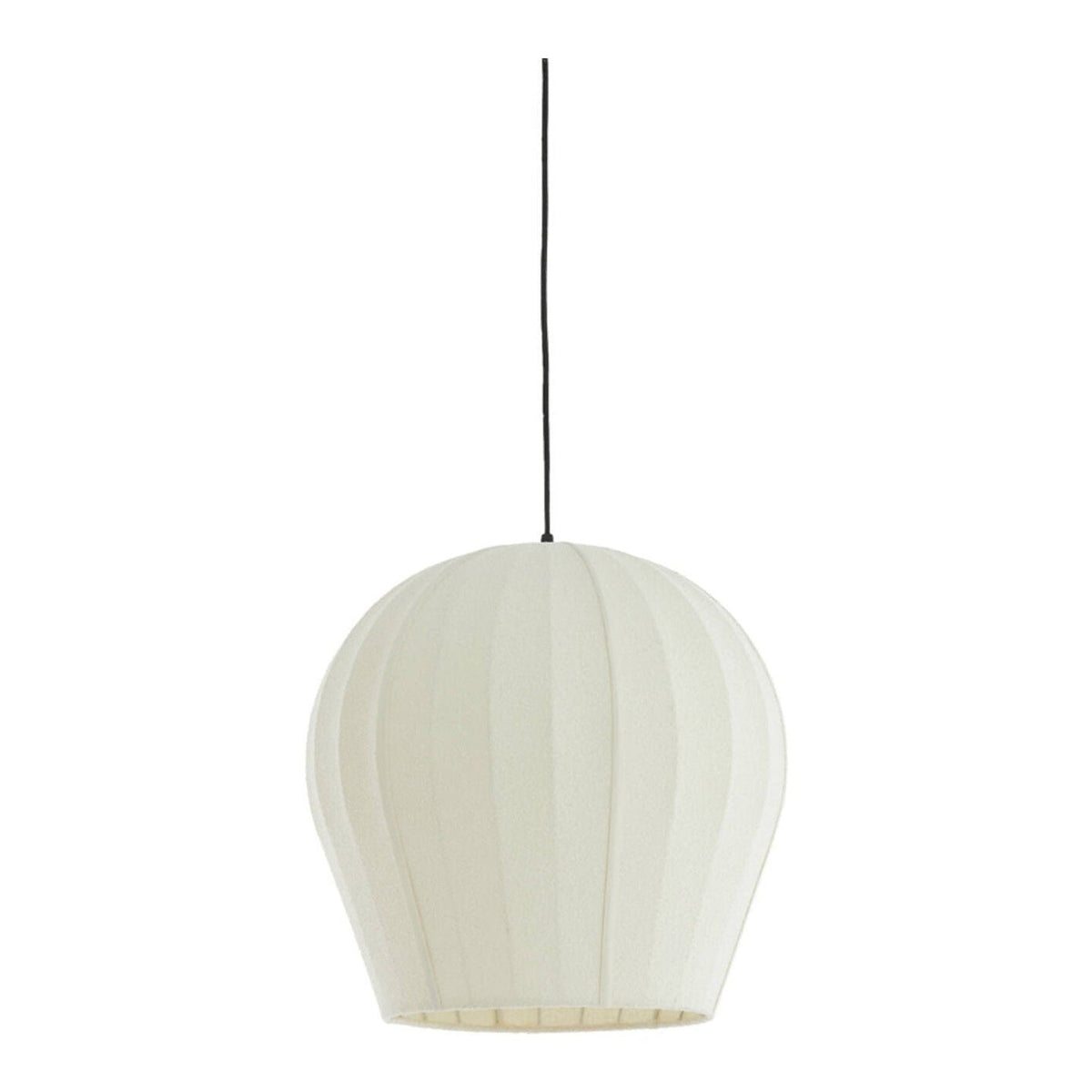 Zagori Cream Bouclé Pendant Light 44cm