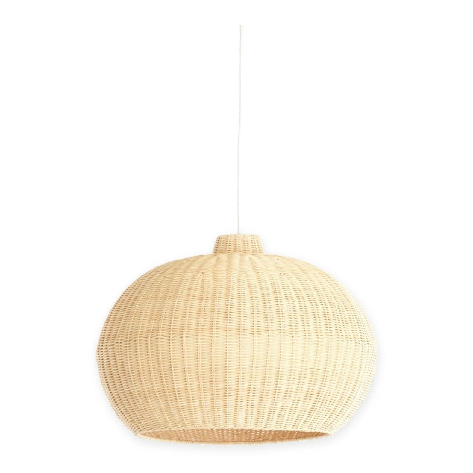 Melzor Natural Rattan Pendant Light 55cm