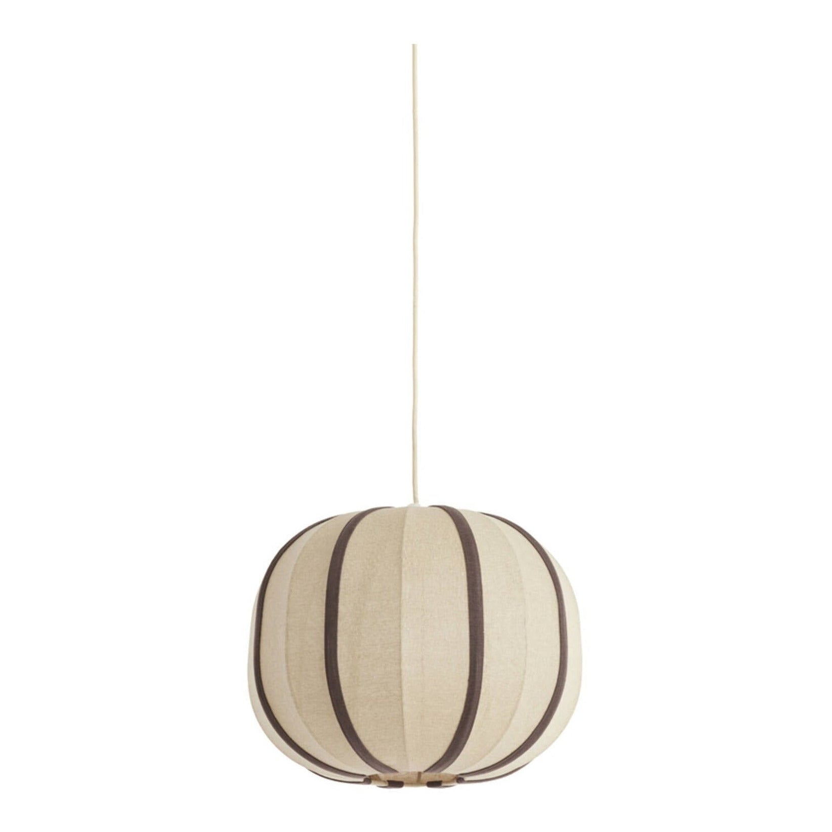 Esmiria Natural & Dark Brown Pendant Light 40cm