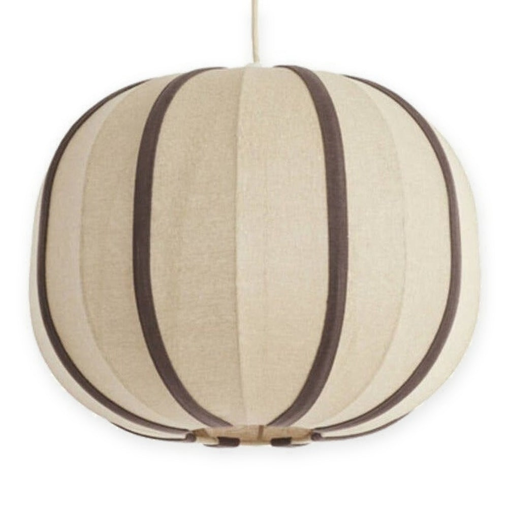Esmiria Natural & Dark Brown Pendant Light 40cm