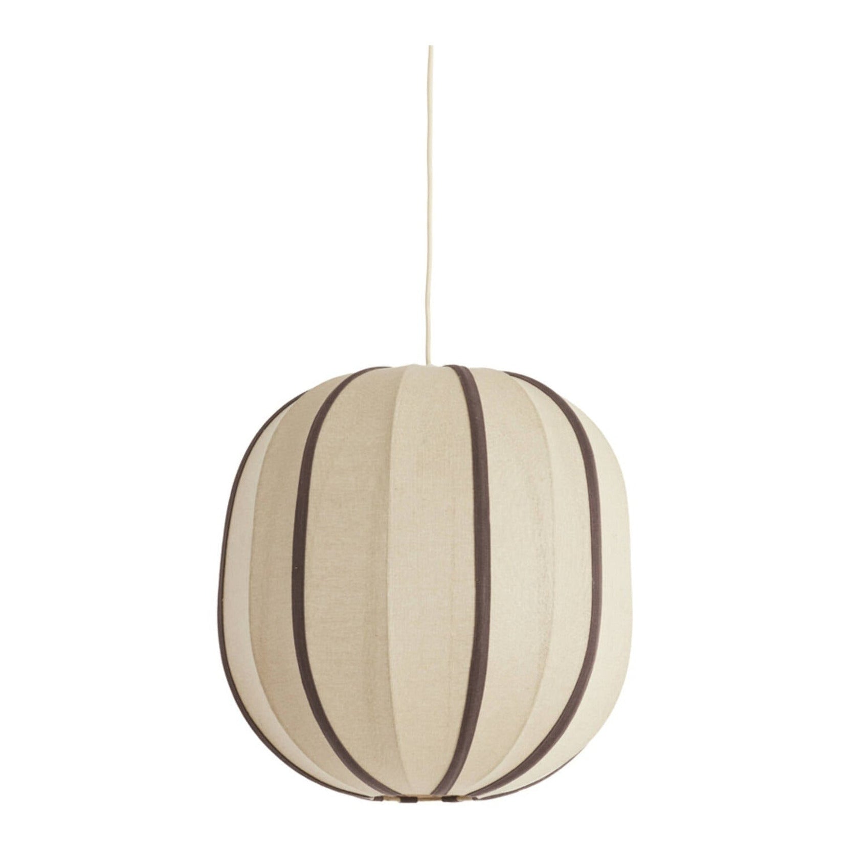 Esmiria Natural & Dark Brown Pendant Light 51cm