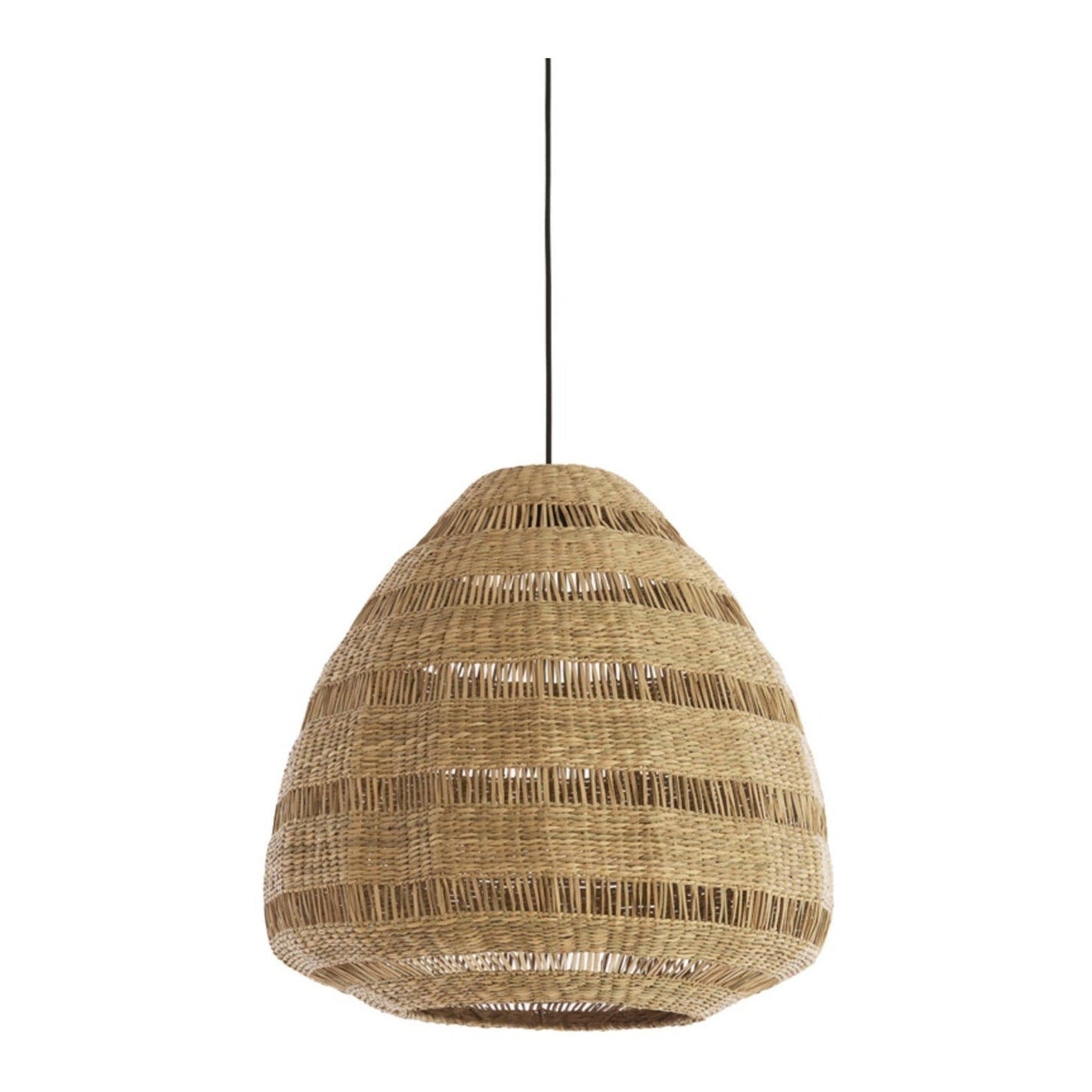 Soluna Natural Seagrass Pendant Light 56cm