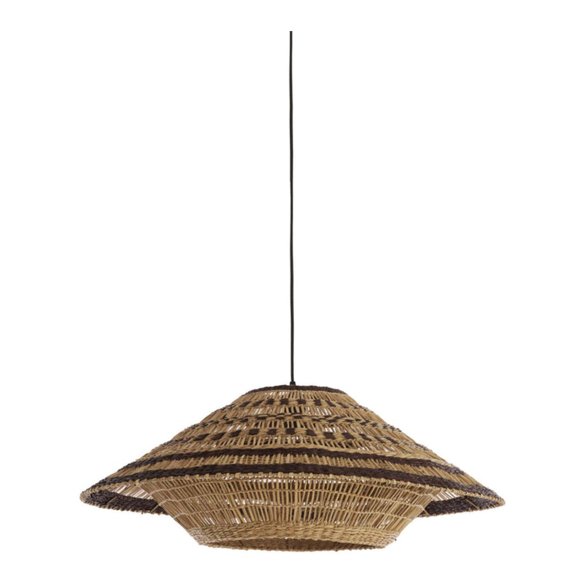 Owana Natural & Brown Seagrass Pendant Light 80cm