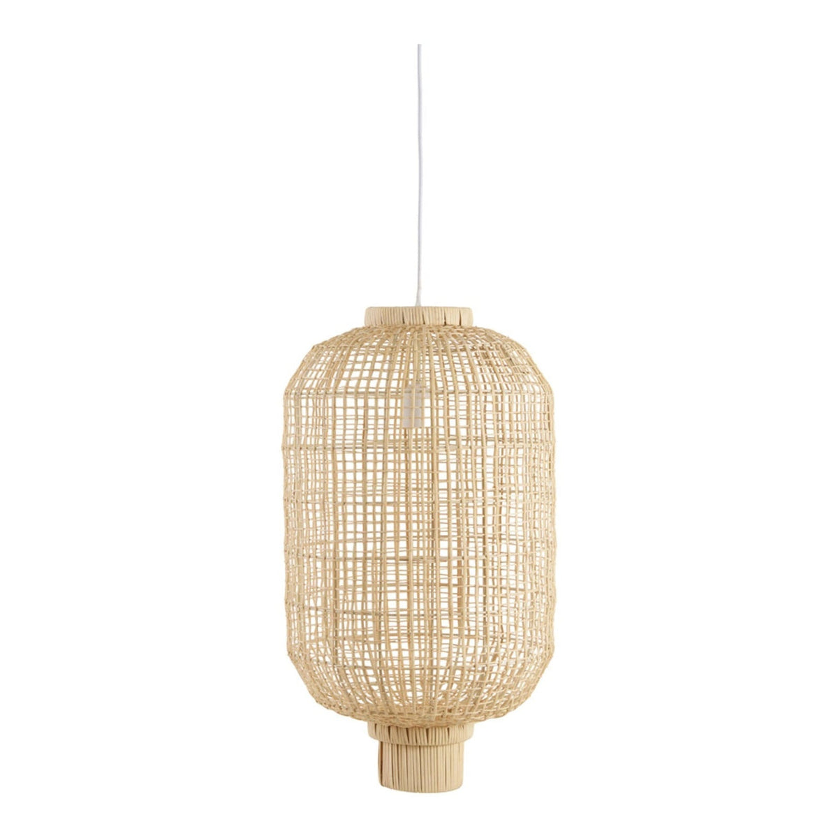 Dorzan Natural Rattan Pendant Light 37cm