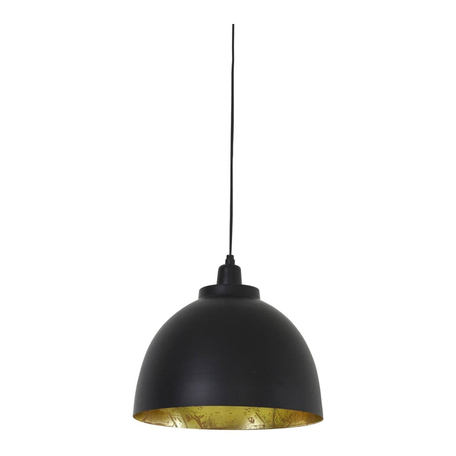 Kylie Black/Gold Metal Pendant Light 30cm
