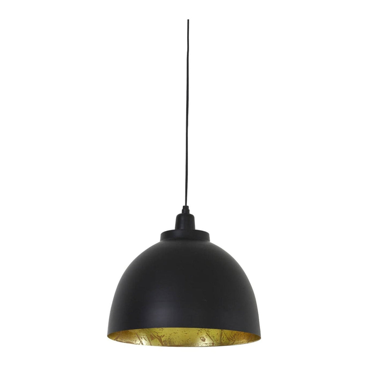 Kylie Black/Gold Metal Pendant Light 30cm