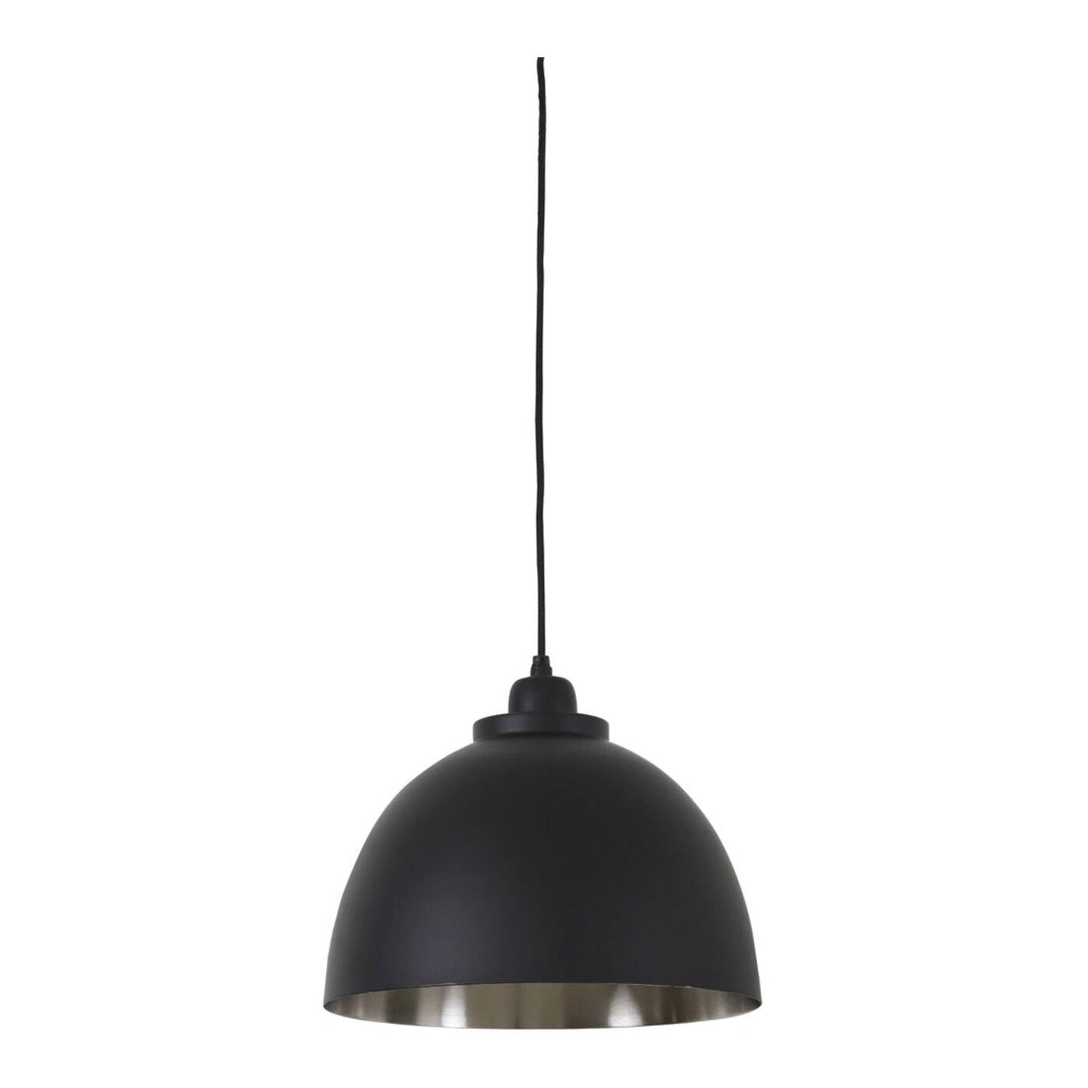 Kylie Black/Matt Nickel Metal Pendant Light
