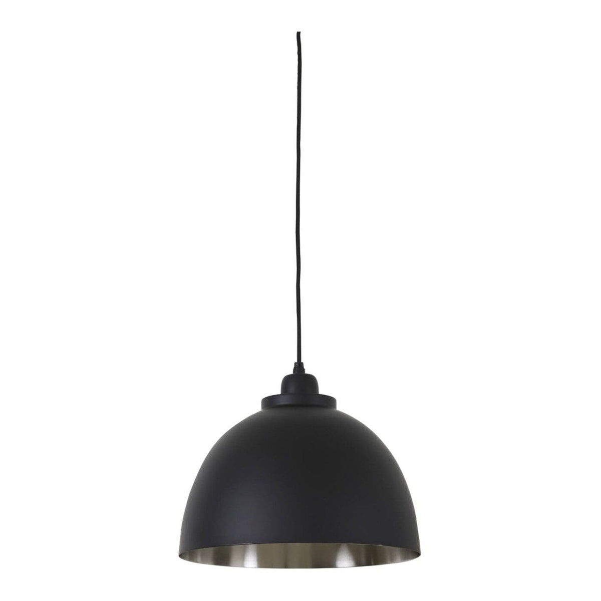 Kylie Black/Matt Nickel Metal Pendant Light