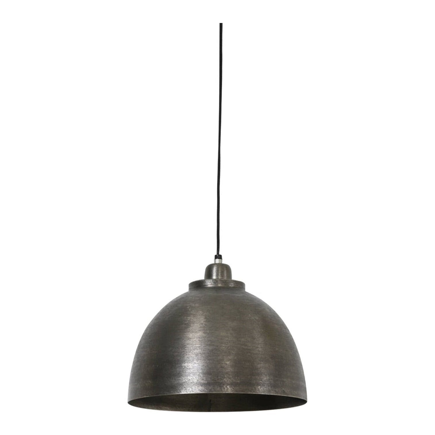 Kylie Dark Raw Nickel Metal Pendant Light 30cm