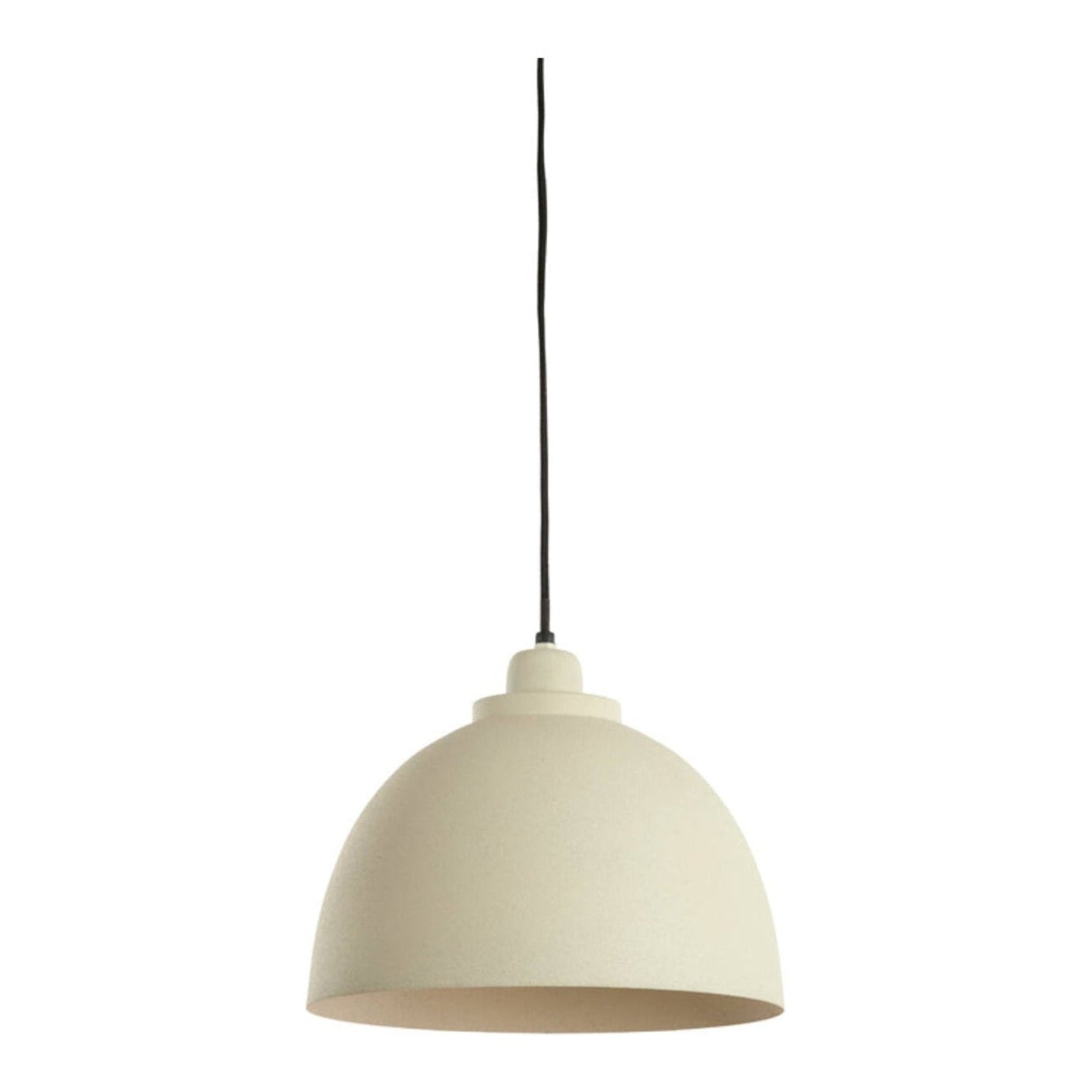 Kylie Cream Metal Pendant Light 30cm