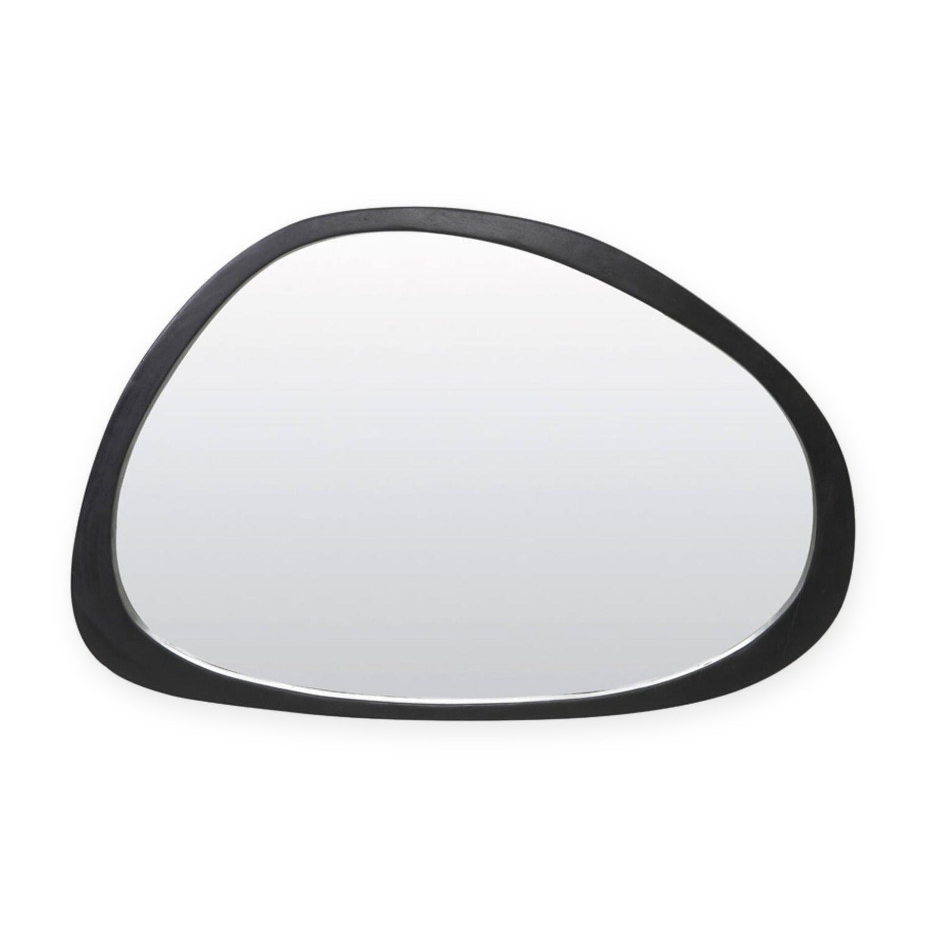 Sonora Black Wood Wall Mirror