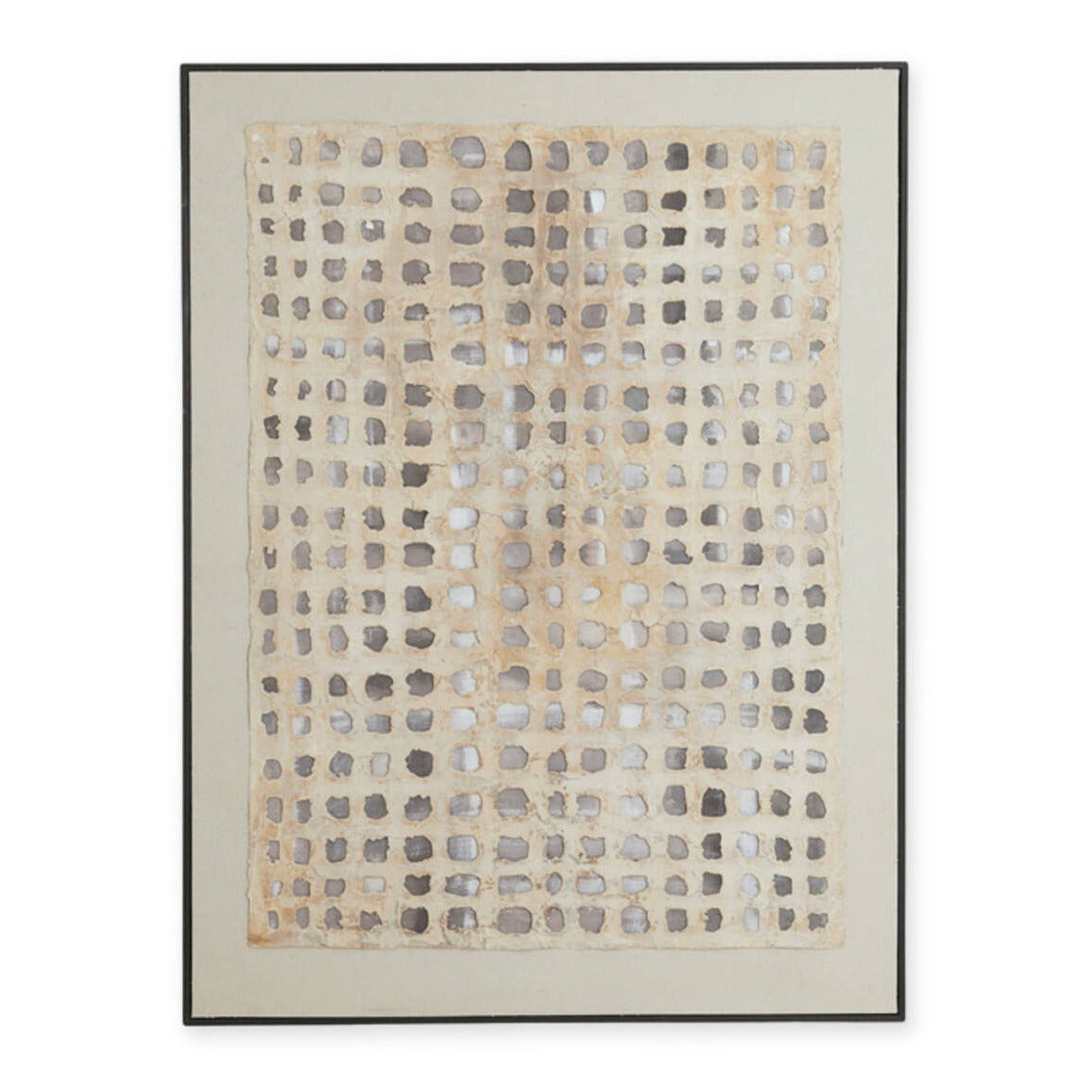 Dehesa Cream & Sand/Taupe Textured Wall Art