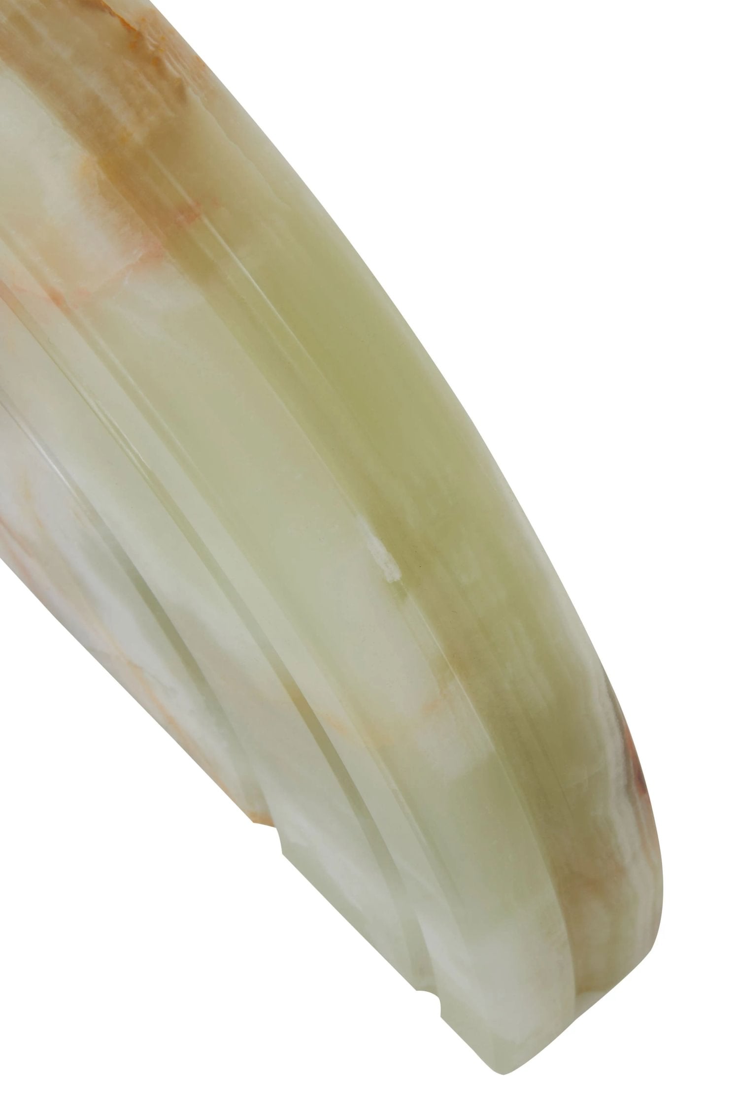 Set of 2 Opaline Onyx Bookends