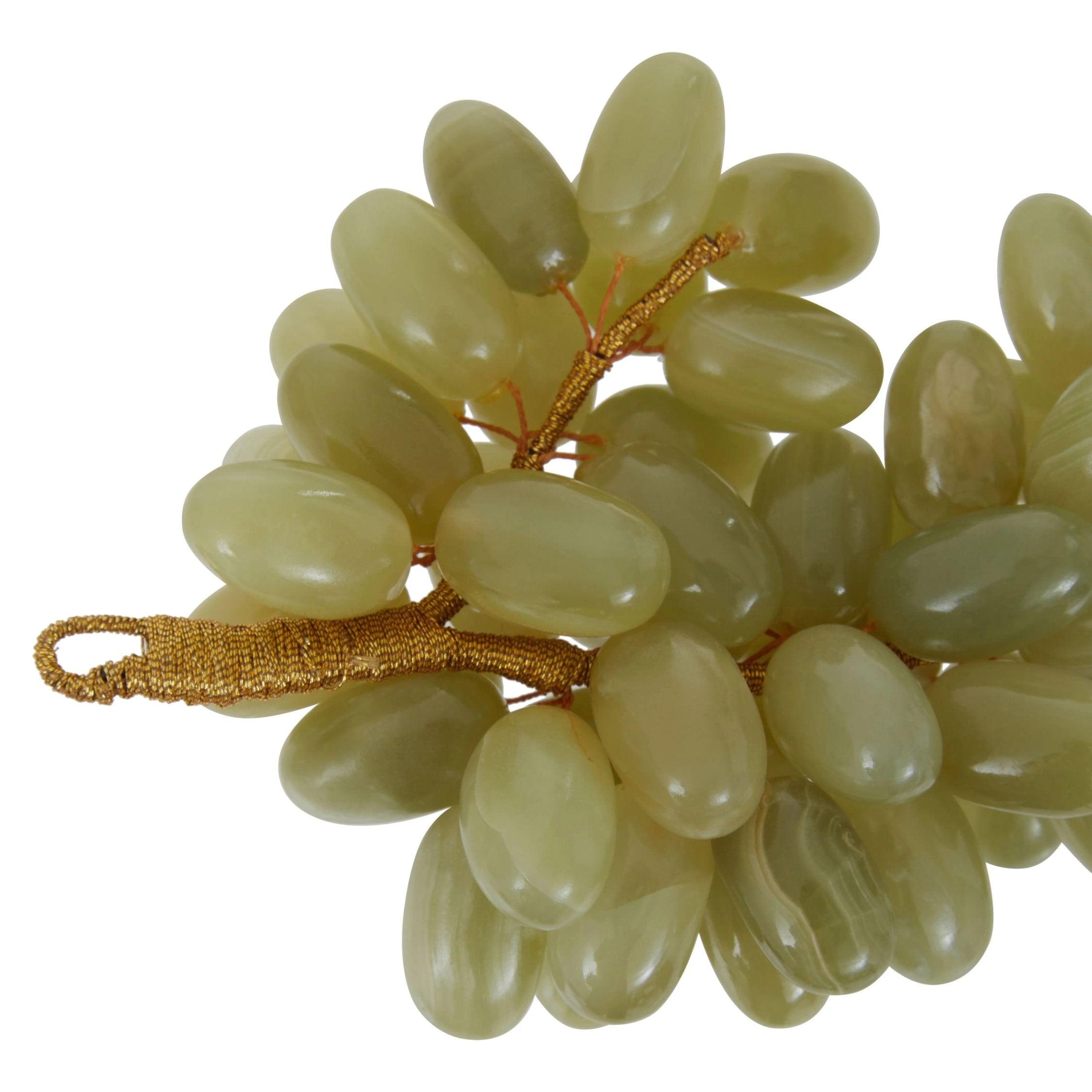 Opaline Green Onyx Decorative Grapes