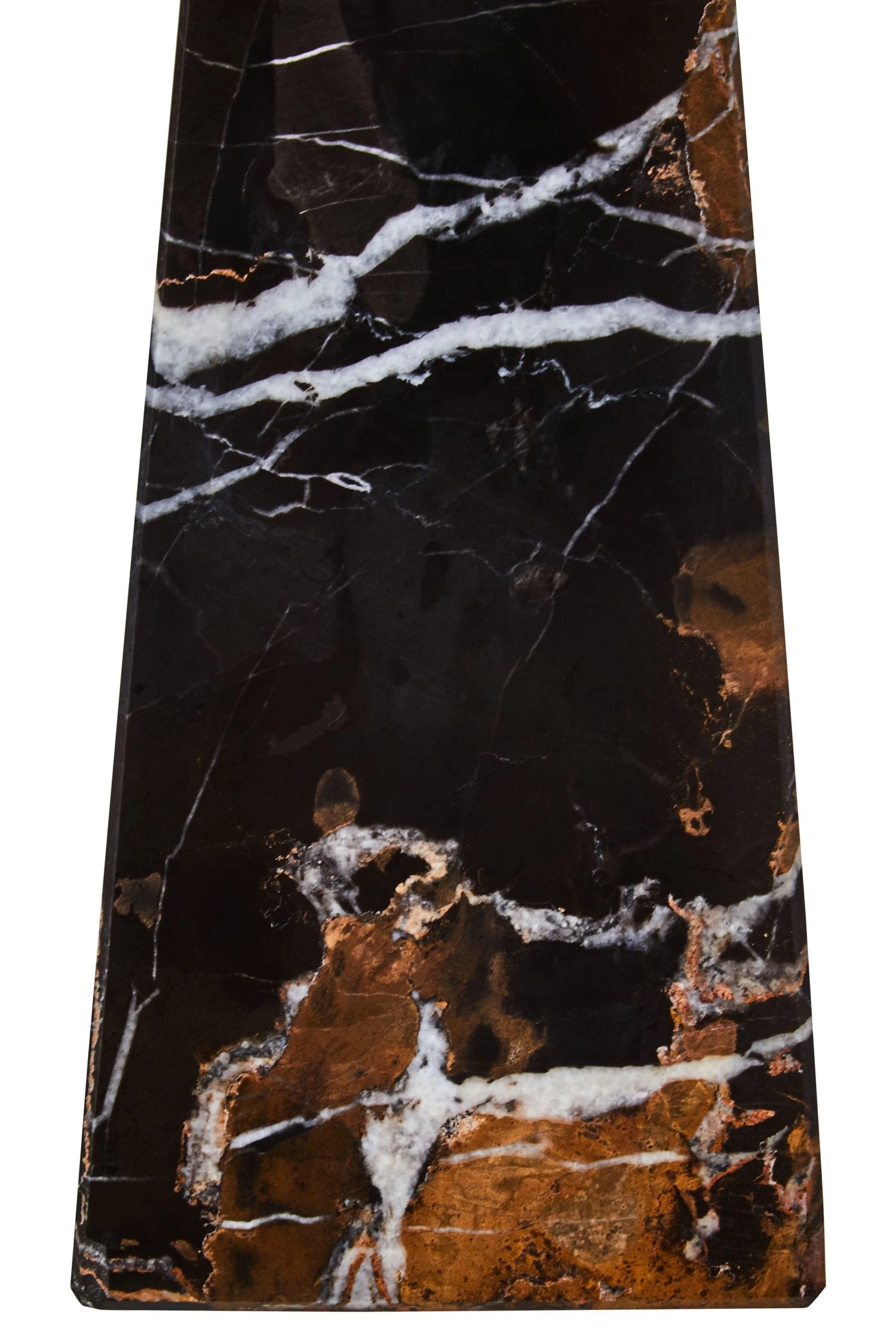 Siena Large Black Marble Obelisk