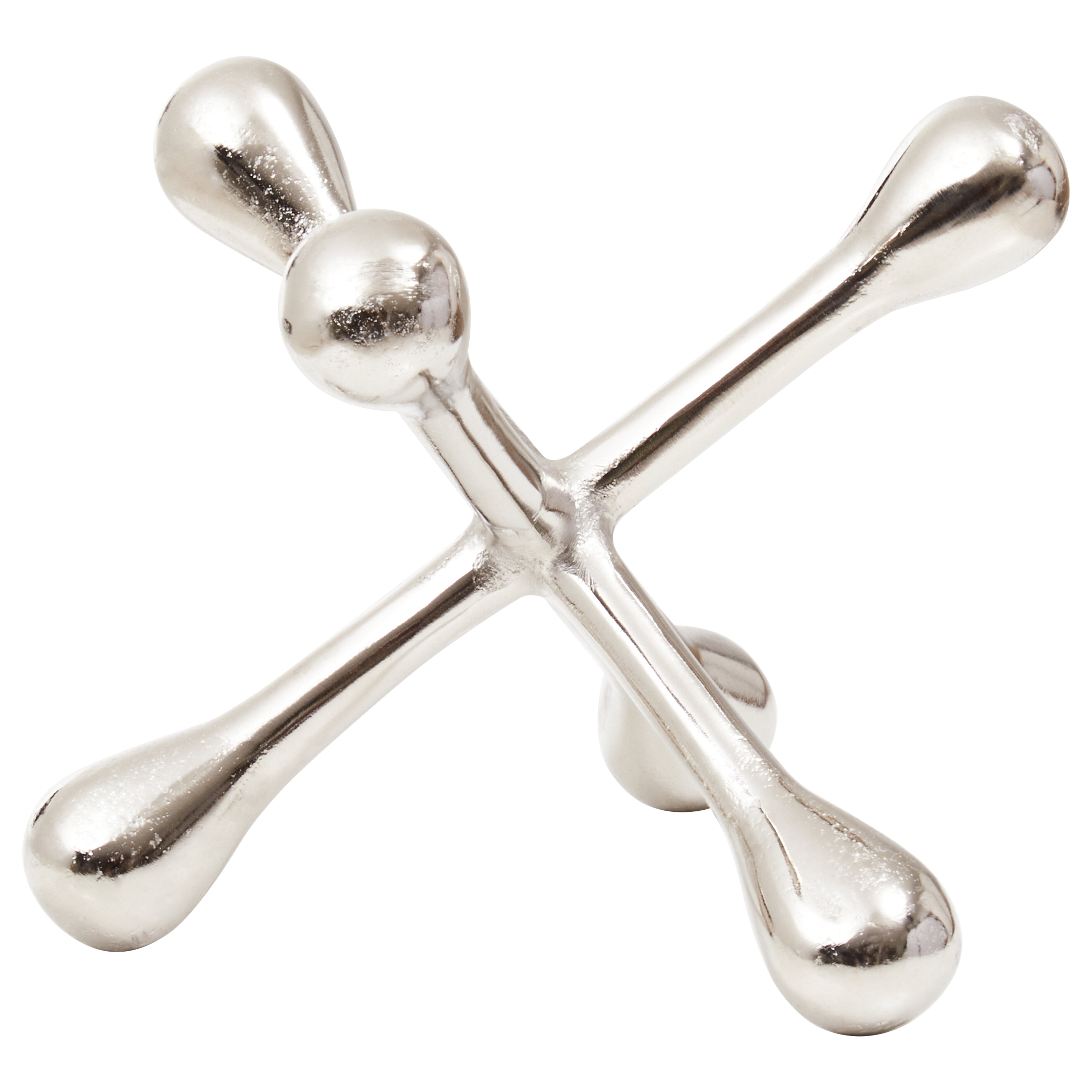 Addison Silver Jack Sculpture