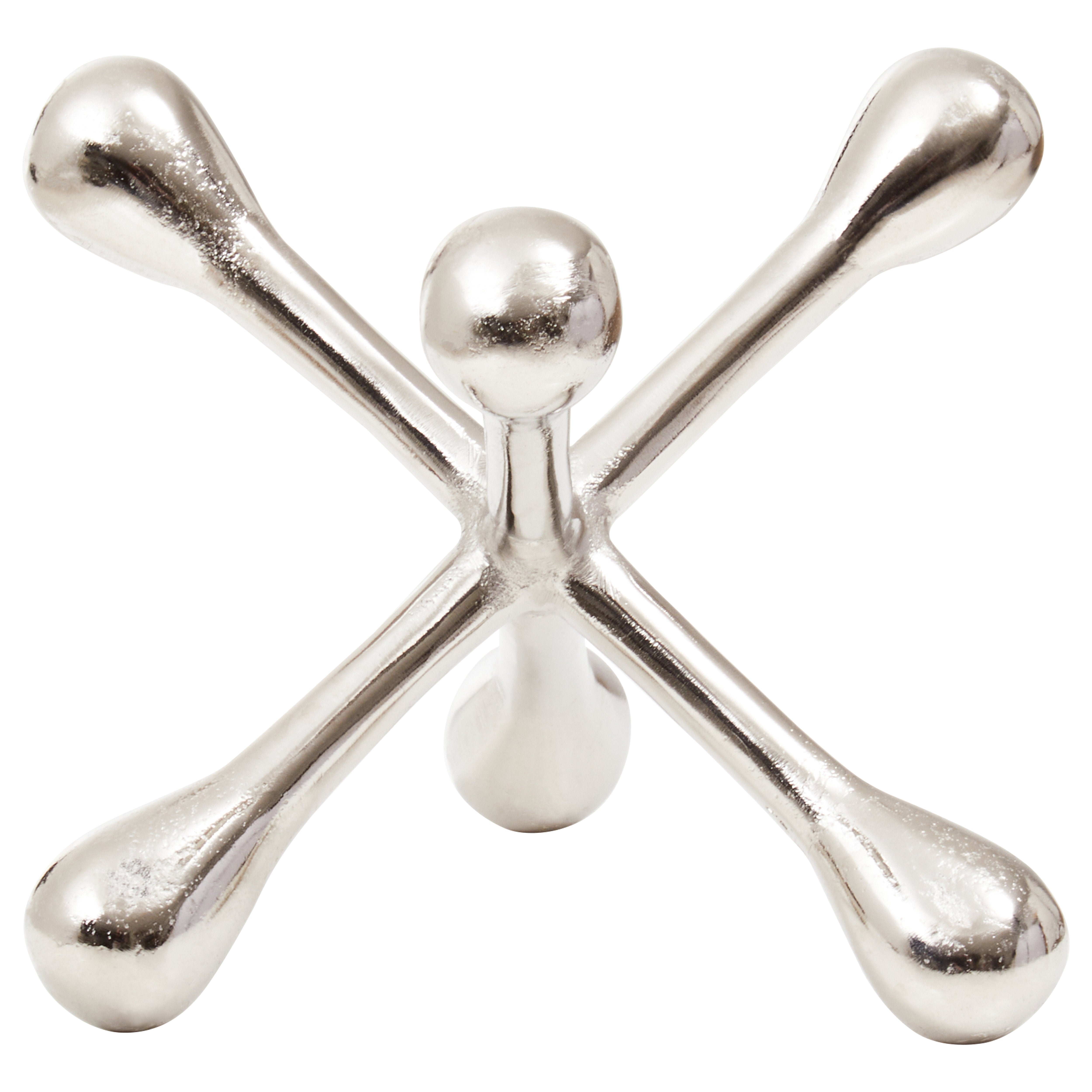 Addison Silver Jack Sculpture