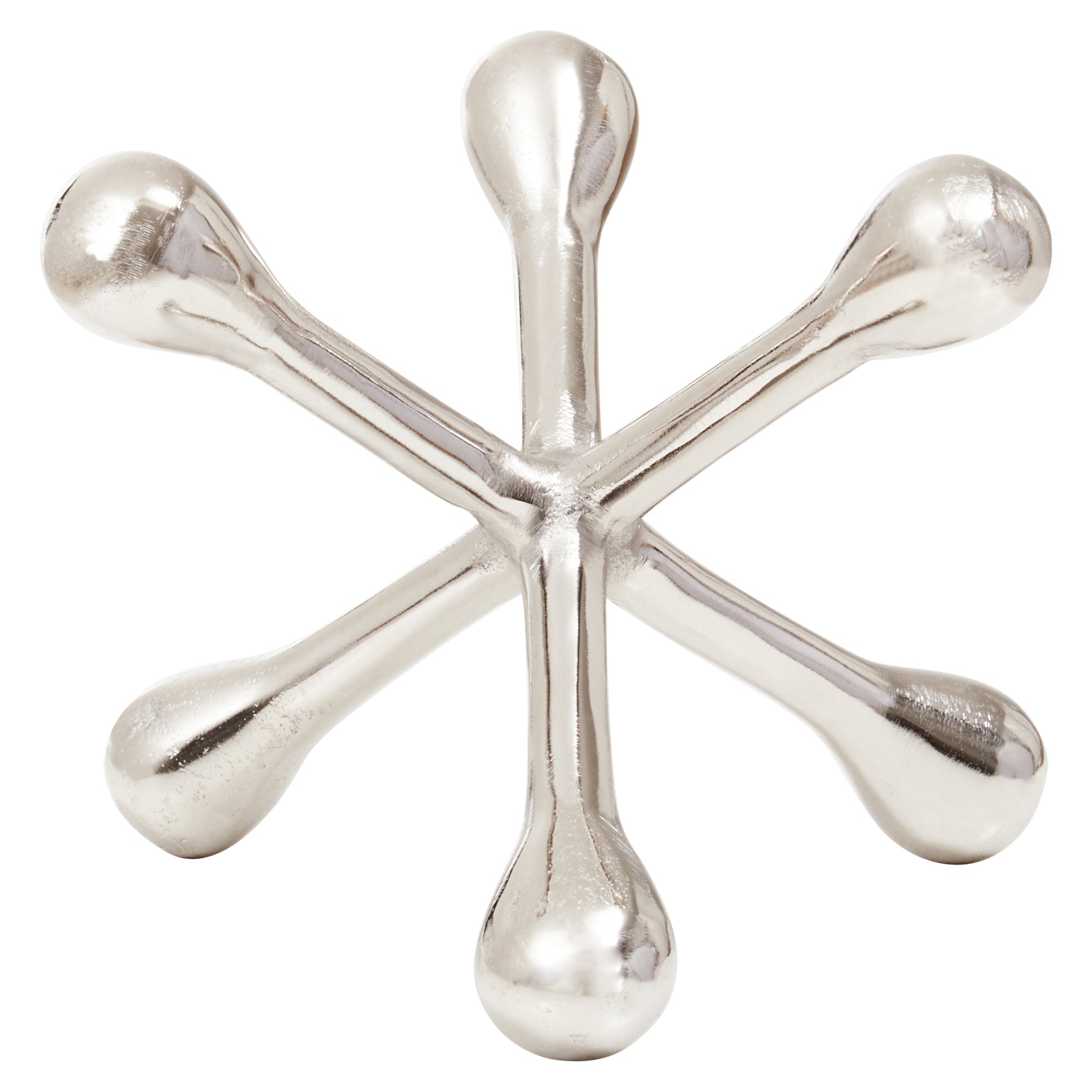 Addison Silver Jack Sculpture