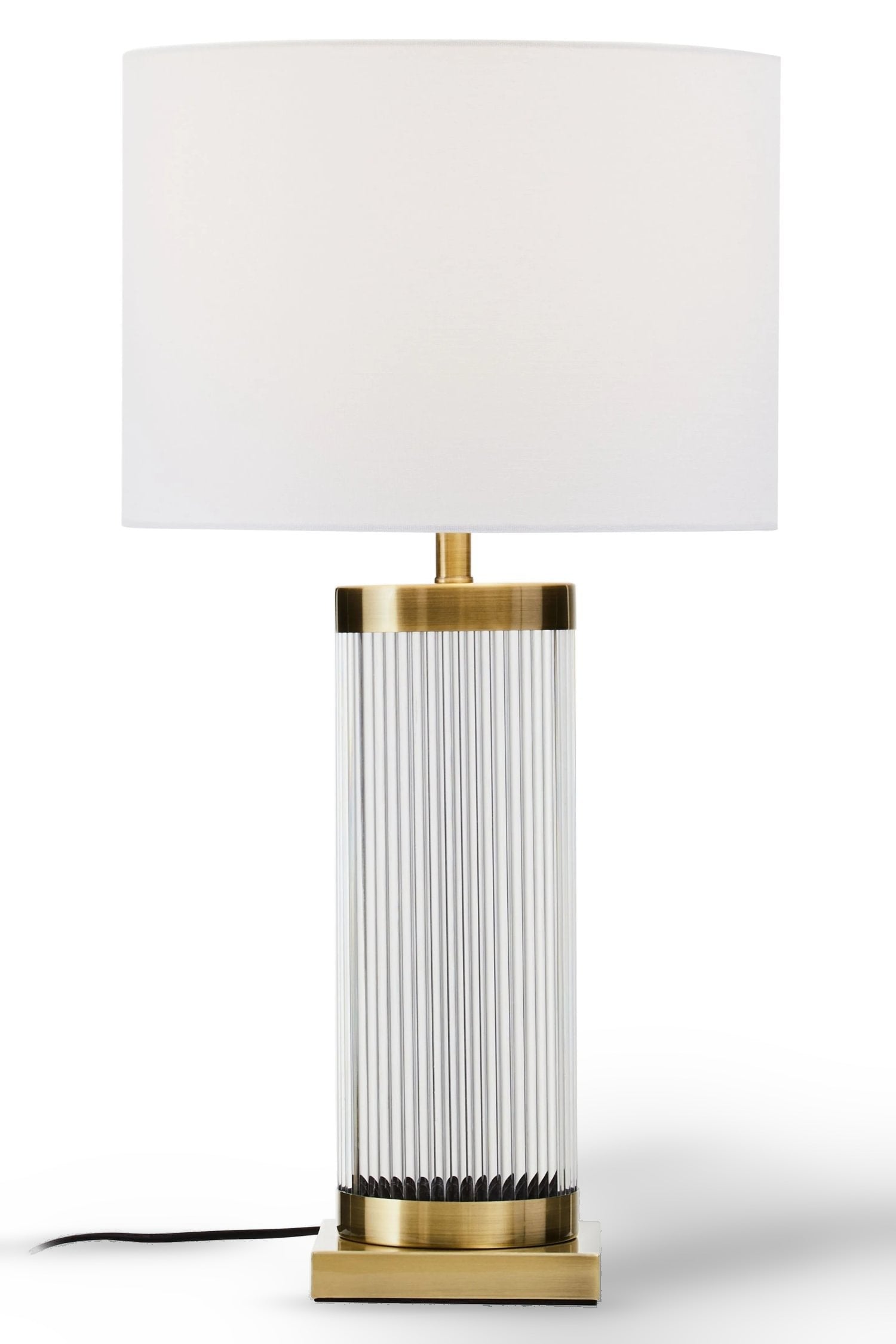 Pearl White & Gold Table Lamp