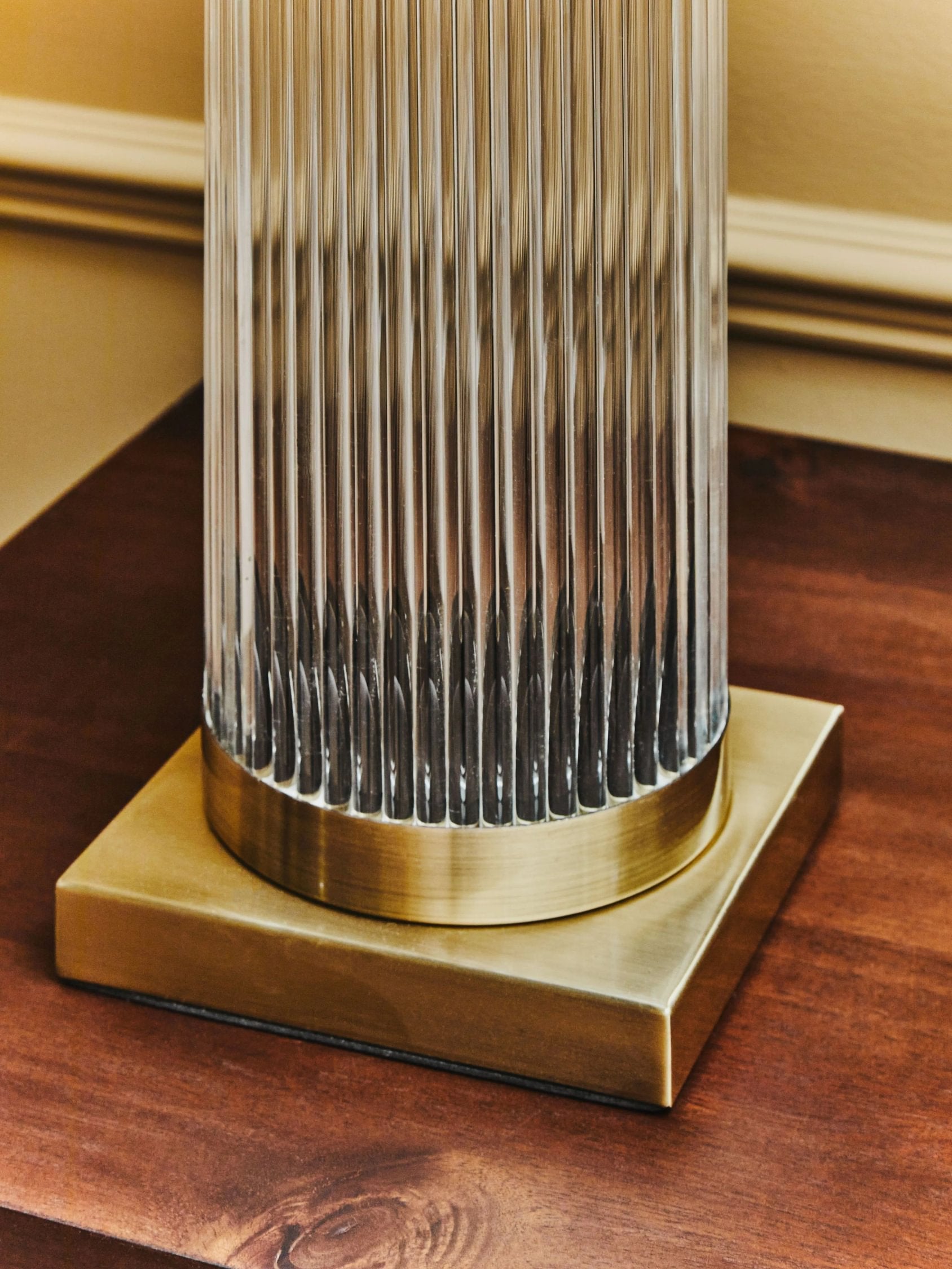 Pearl White & Gold Table Lamp