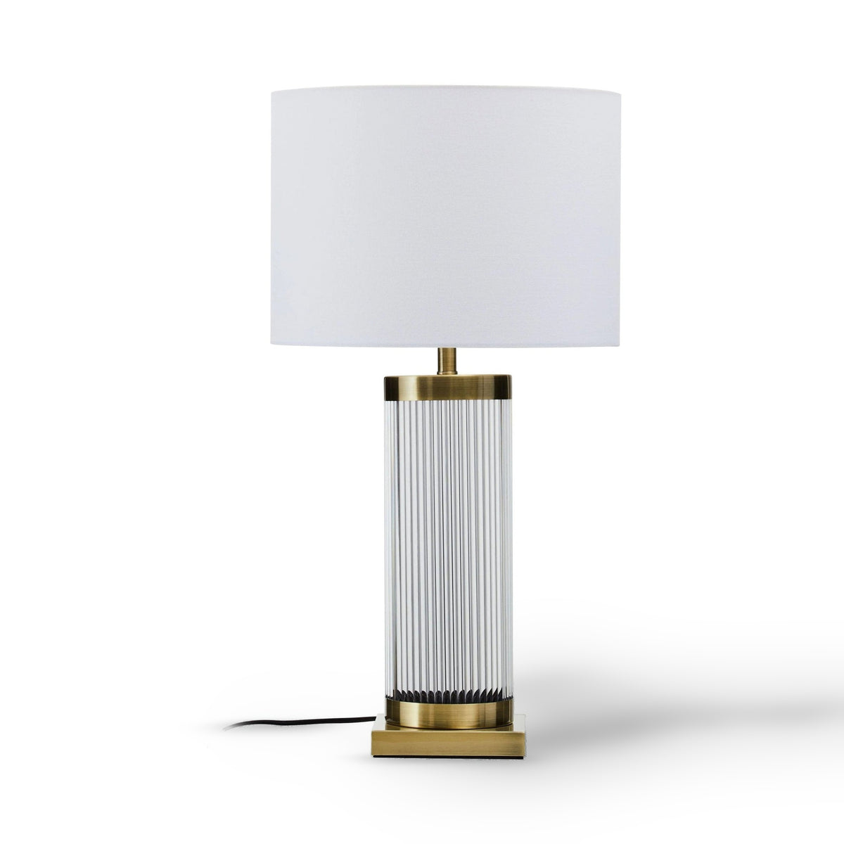 Pearl White & Gold Table Lamp