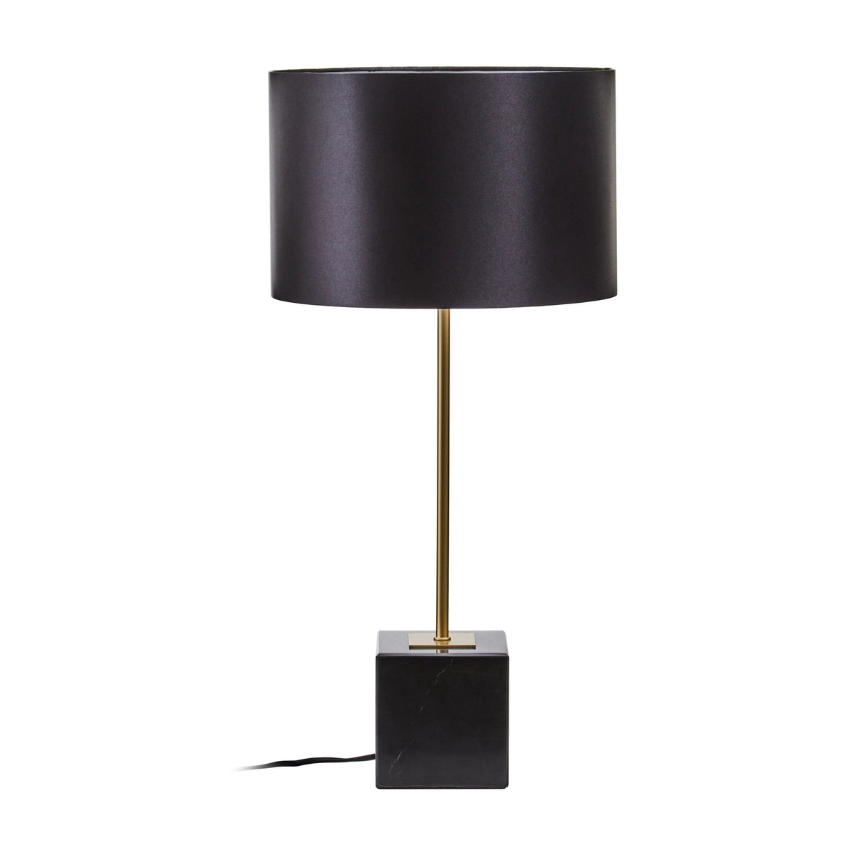 Langford Black Marble & Gold Finish Table Lamp
