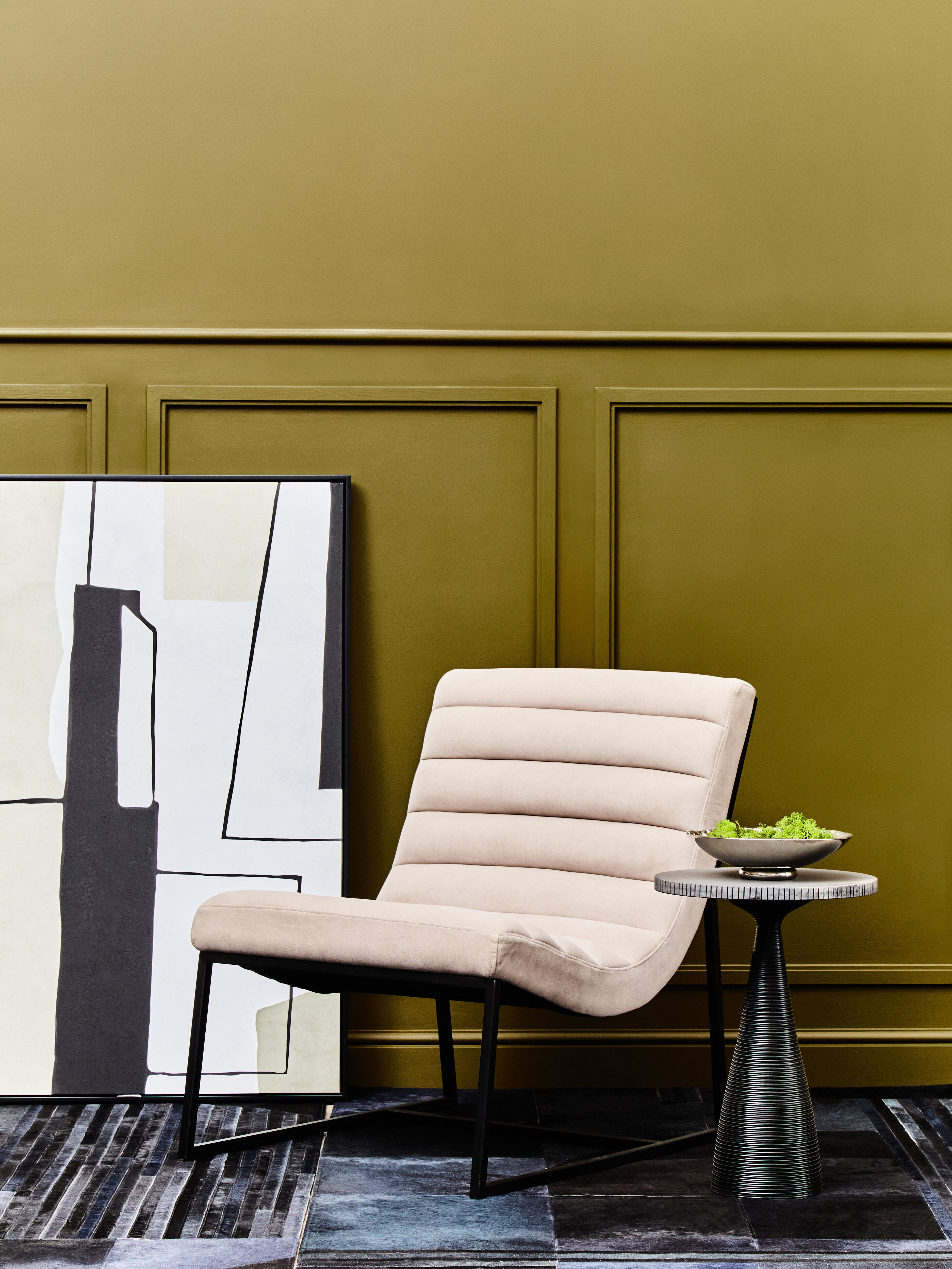 Noah Abstract Black & Grey Brushstrokes Wall Art