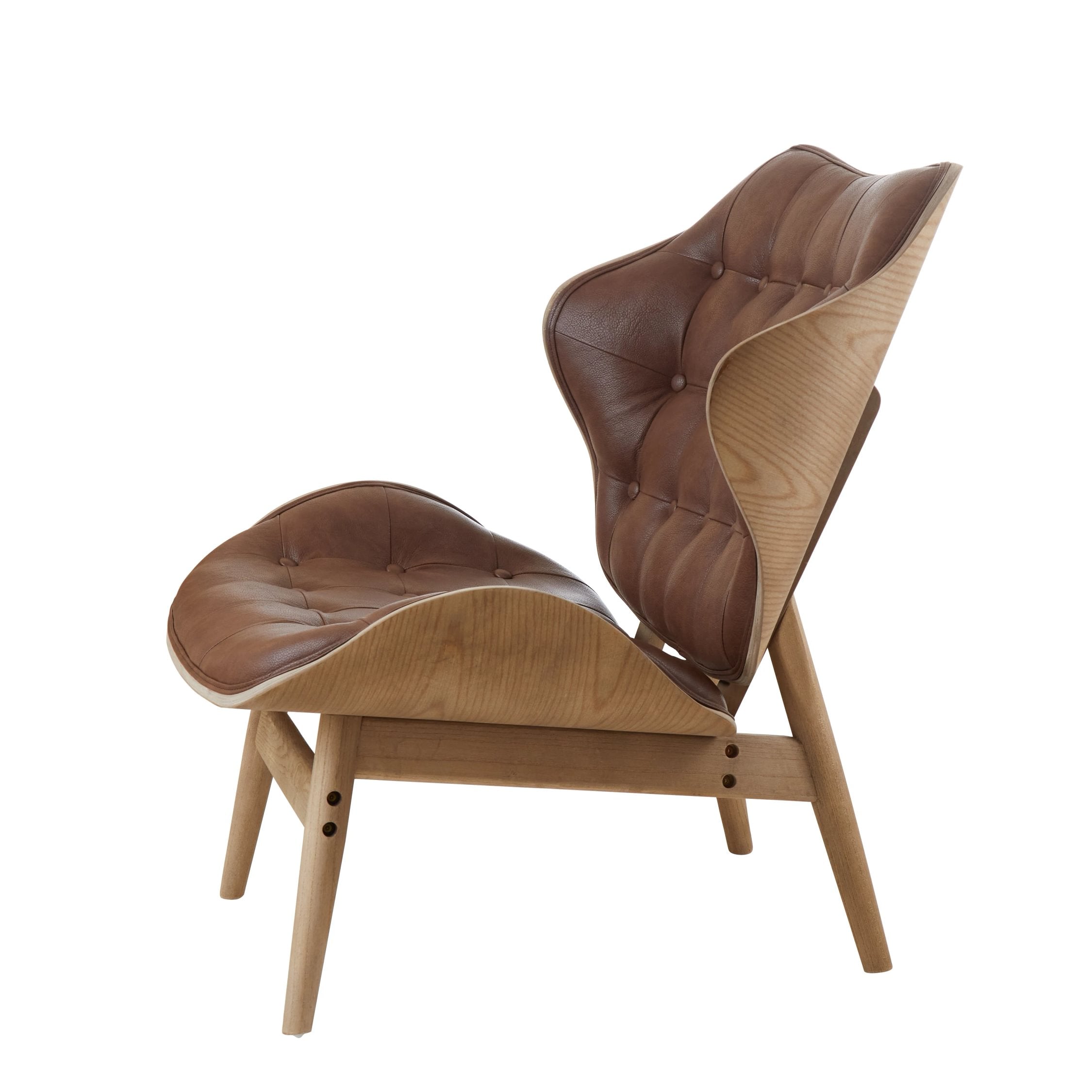 Windsor Brown Leather Effect Chair