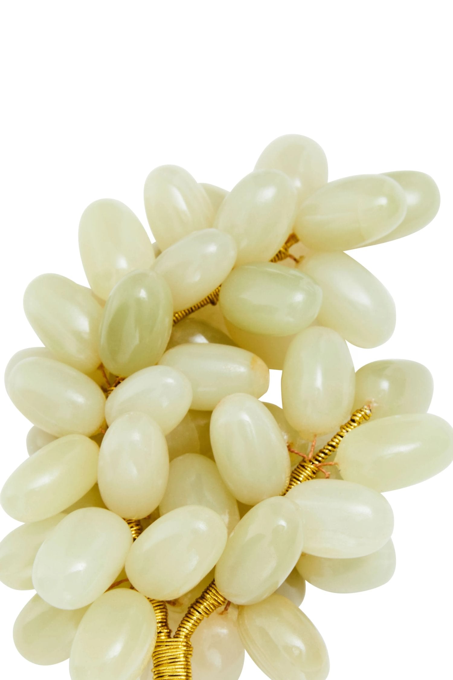Opaline Green Onyx Decorative Grapes