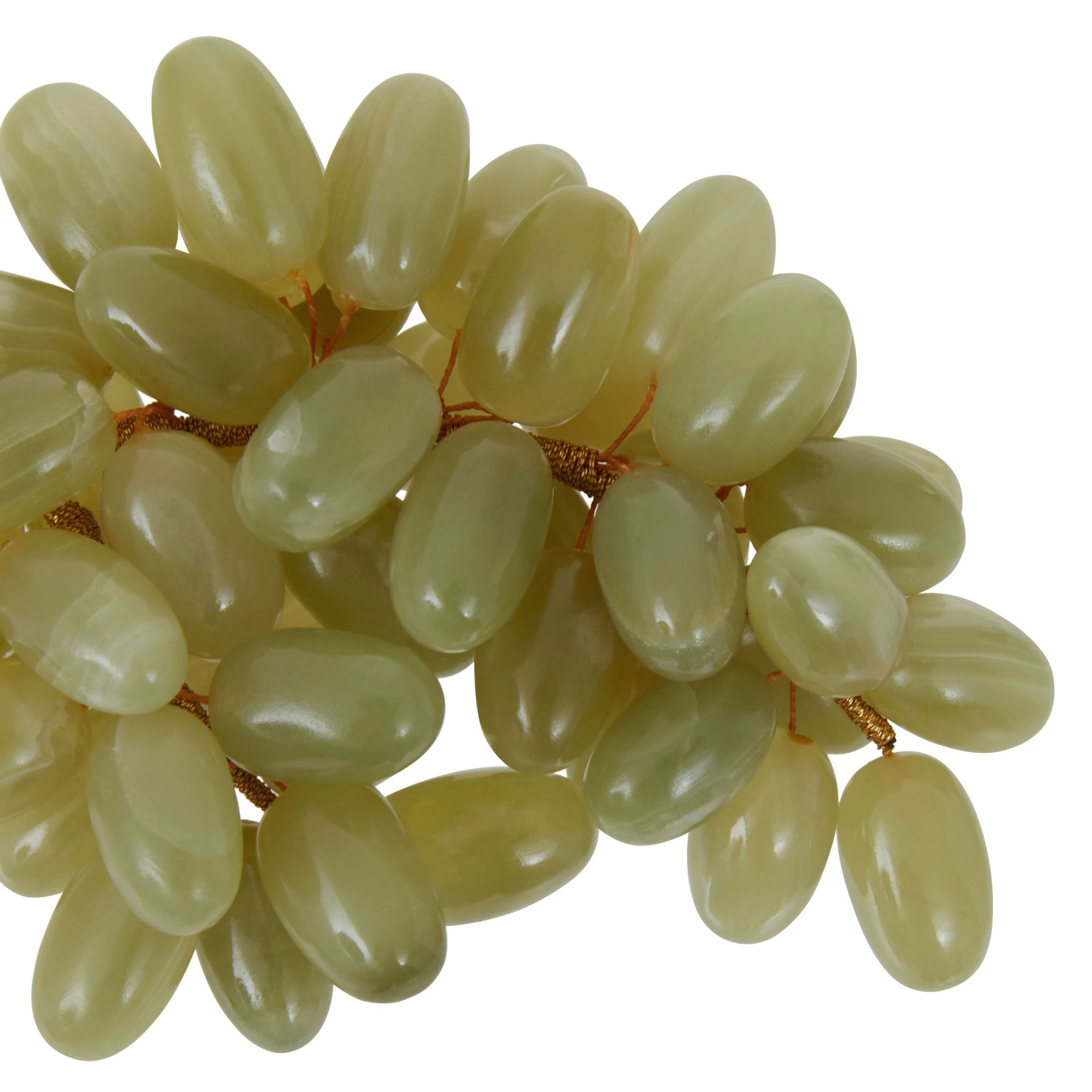 Opaline Green Onyx Decorative Grapes