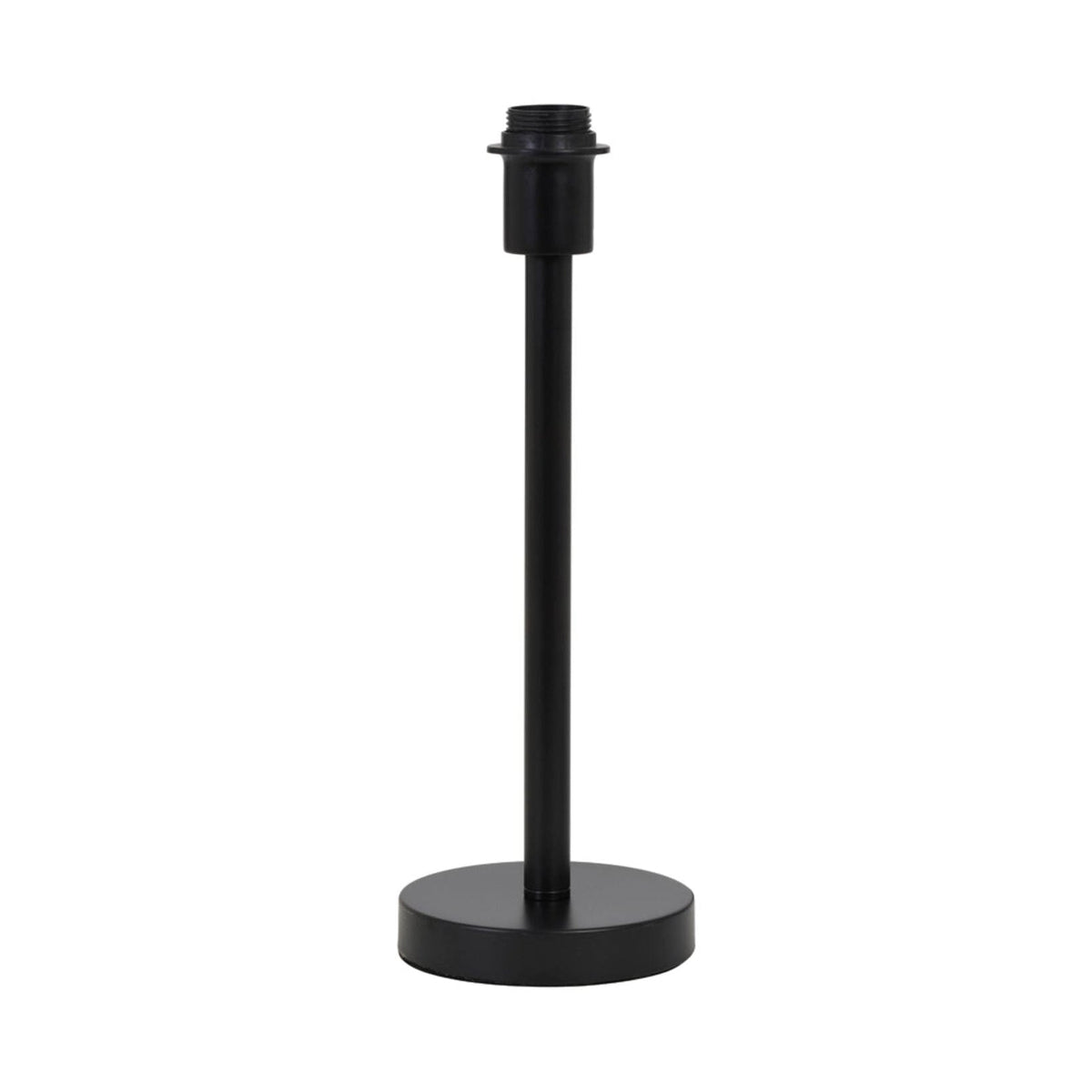 Washington Matt Black Metal Table Lamp Base