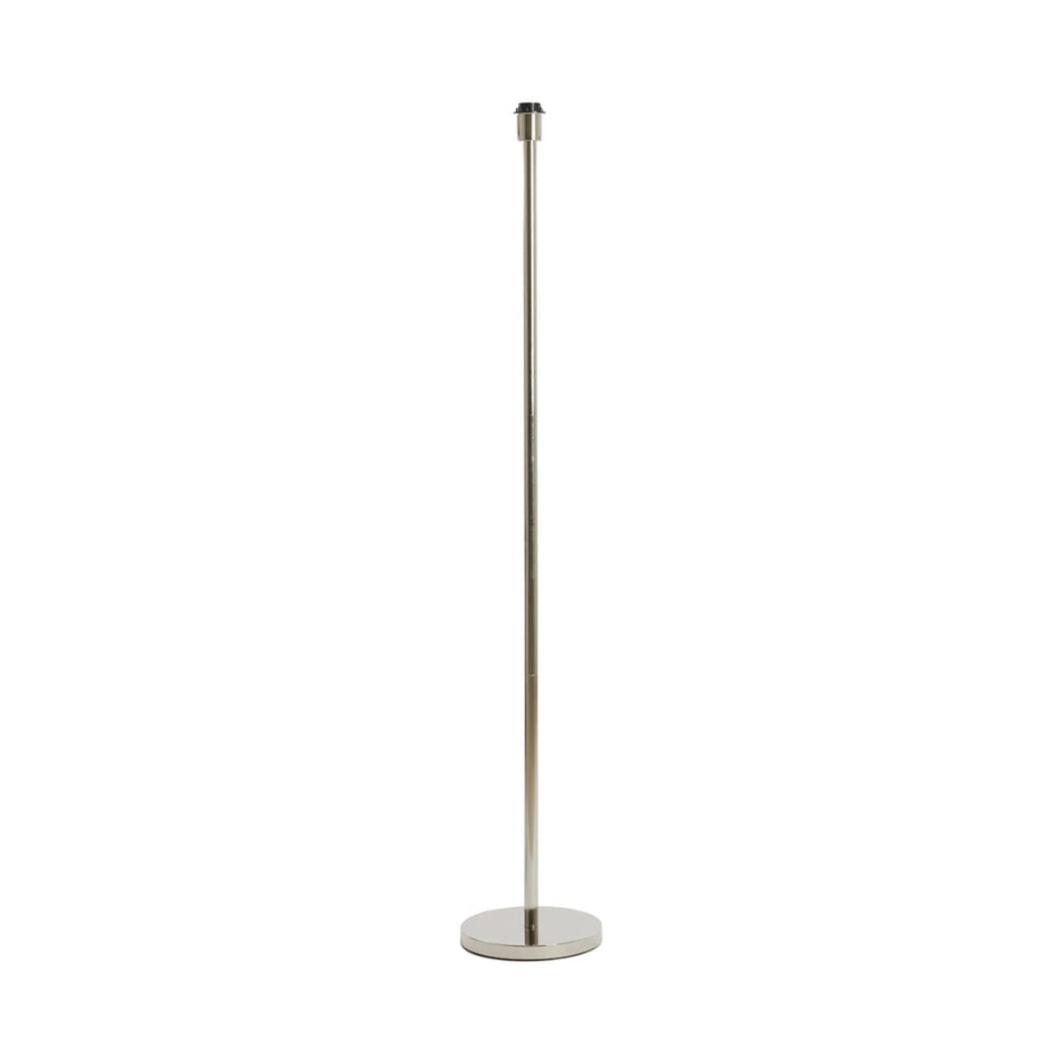 Washington Nickel Metal Floor Lamp Base