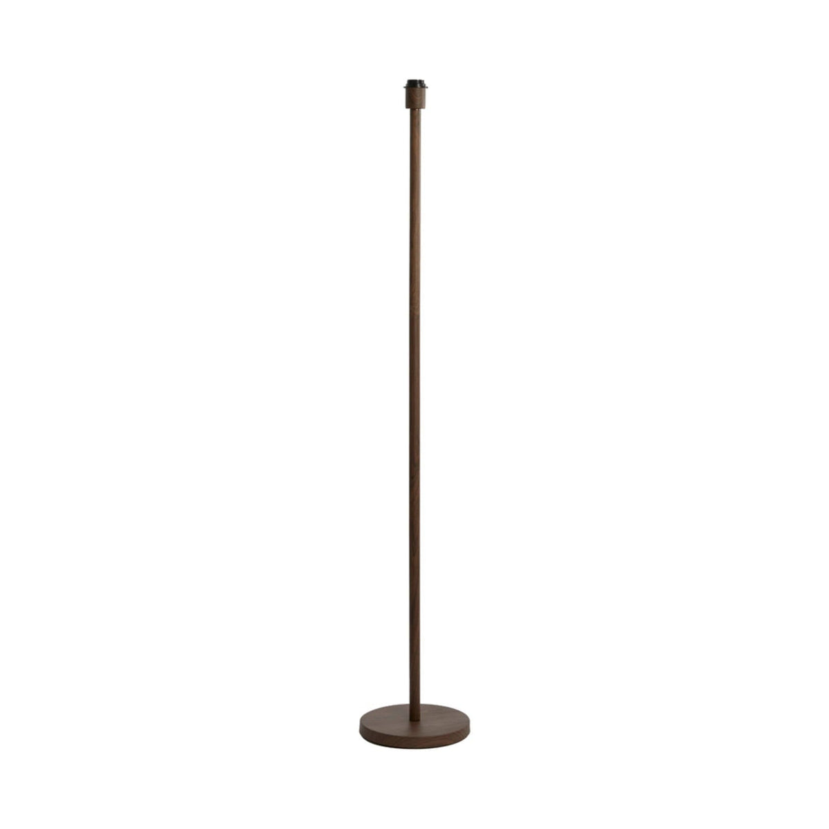 Washington Dark Brown Wood Effect Floor Lamp Base