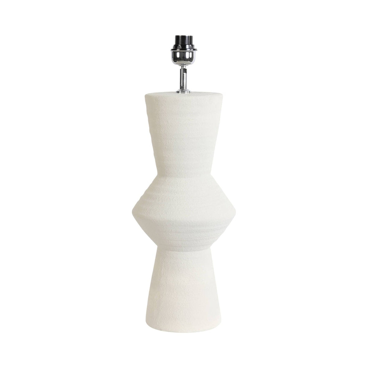 Ayla Cream Ceramic Table Lamp Base 61cm