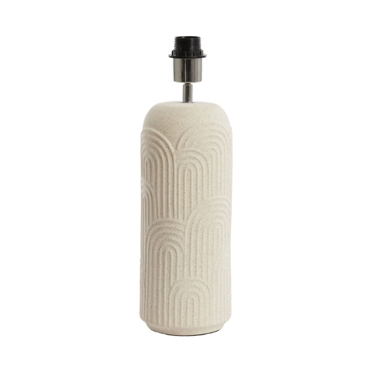 Diego Ecru Ceramic Table Lamp Base 43.5cm