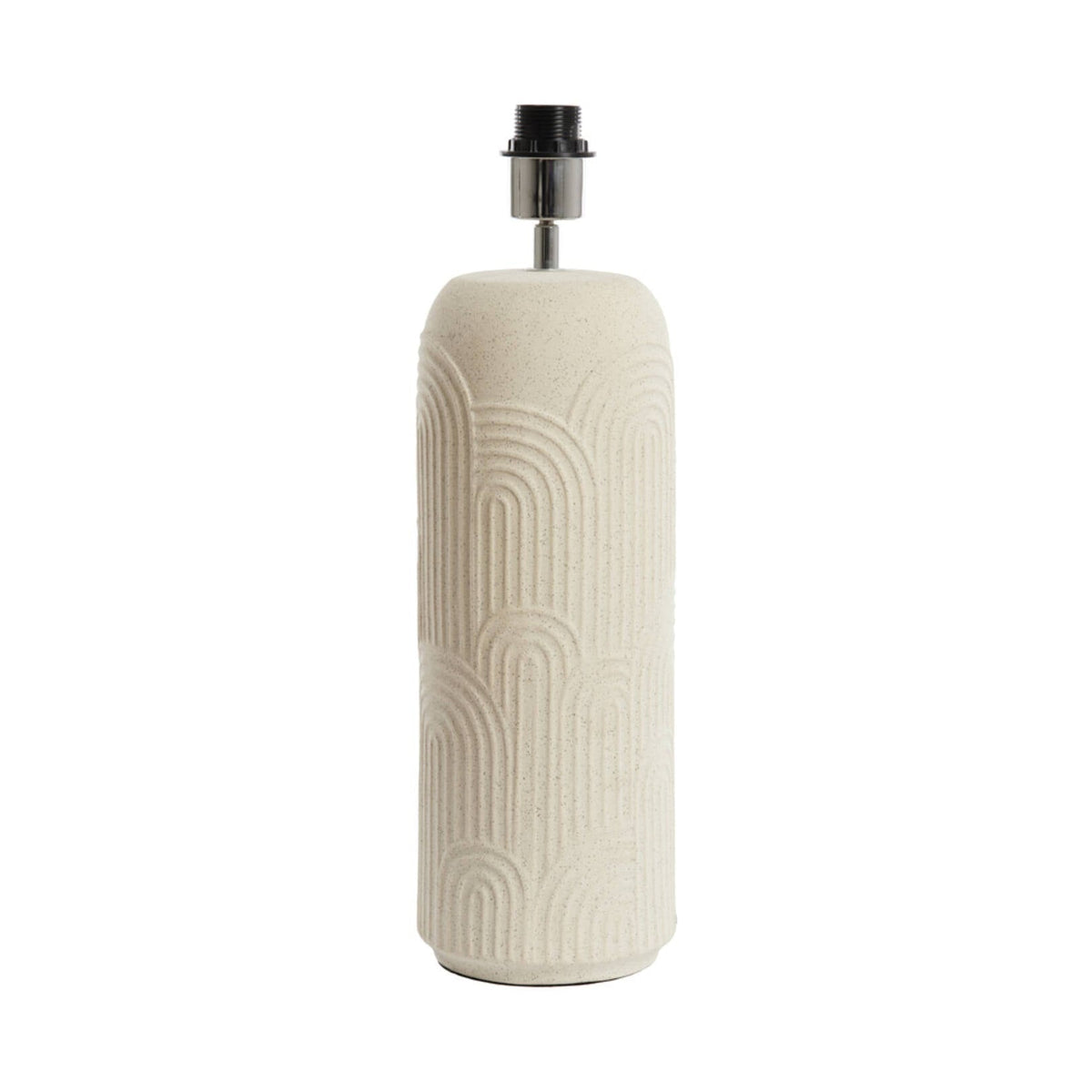 Diego Ecru Ceramic Table Lamp Base 51cm