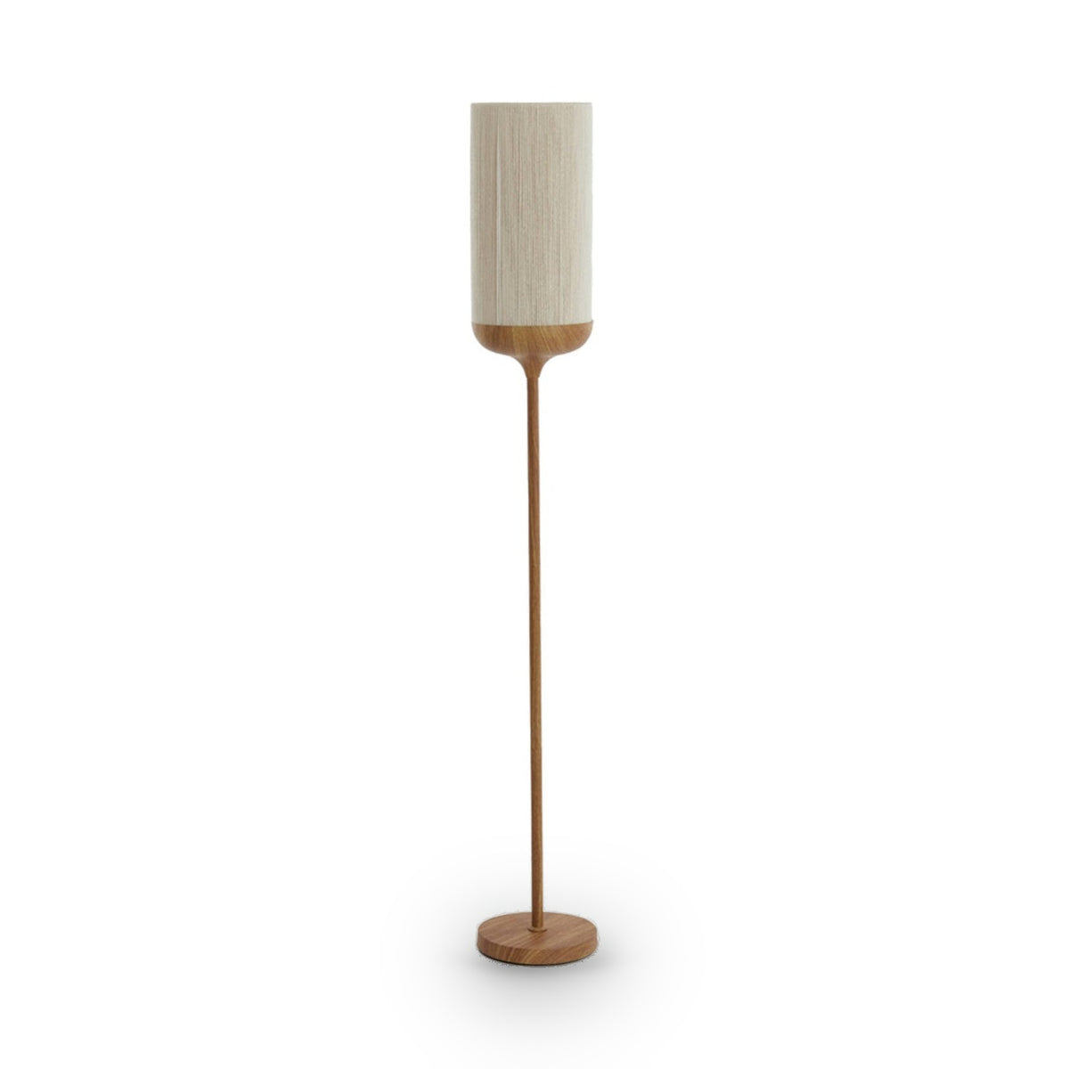 Dania Natural & Cream Rope Floor Lamp