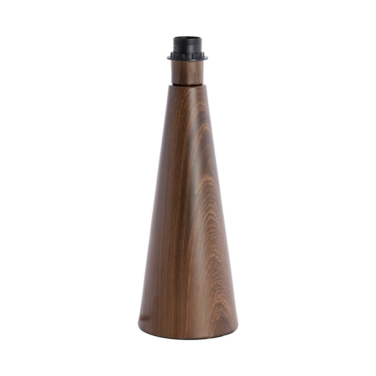 Dinan Dark Brown Wood Effect Table Lamp Base 40cm
