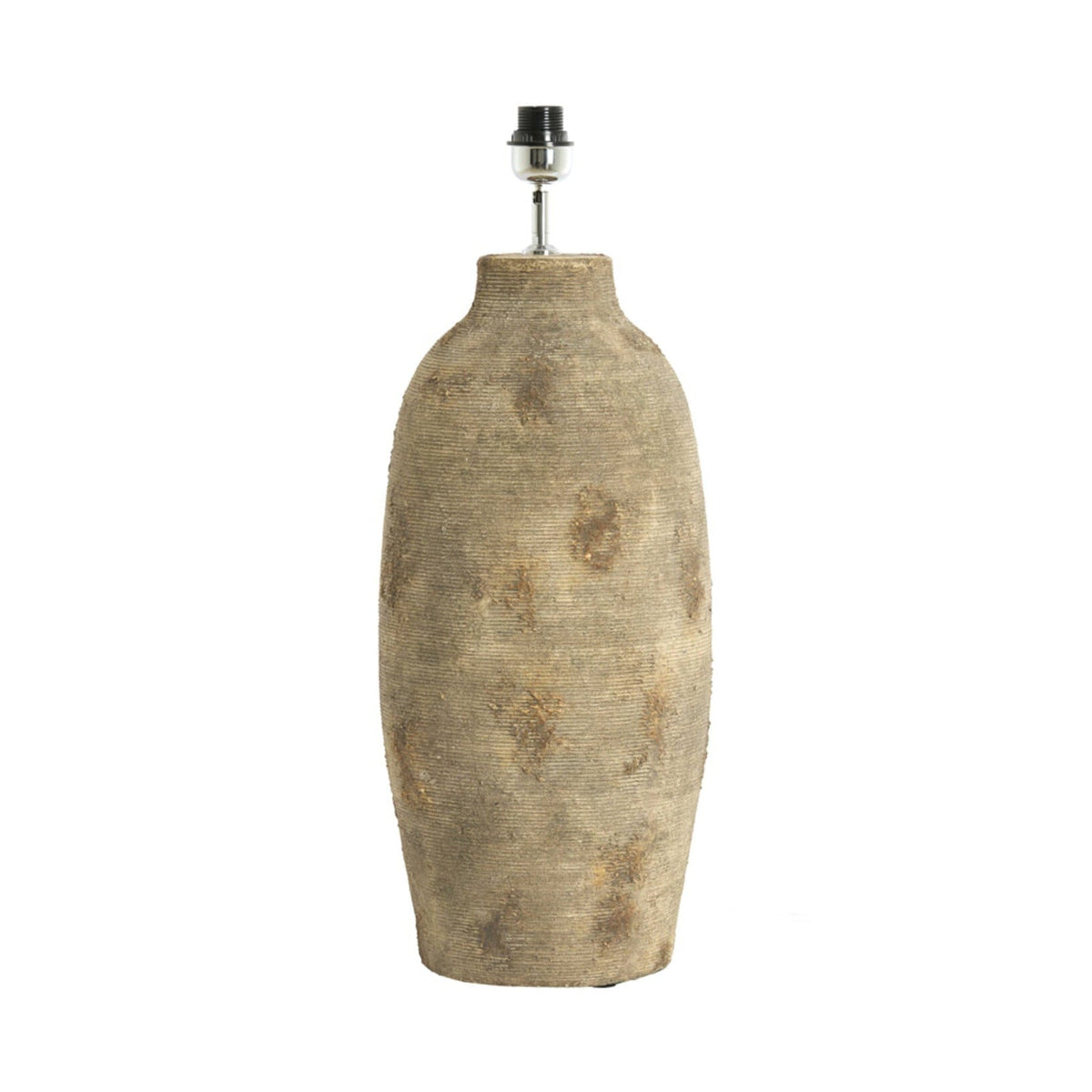 Lucente Antique Dark Brown Ceramic Table Lamp Base