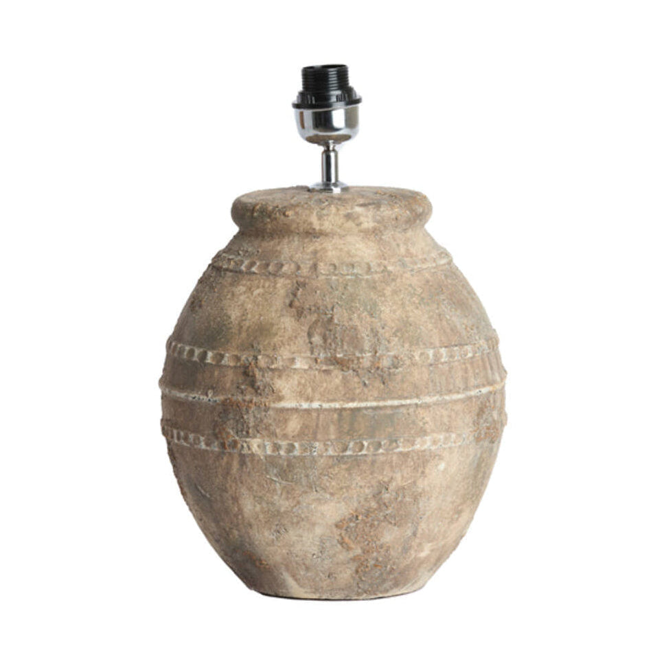 Ventura Antique Dark Brown Ceramic Table Lamp Base