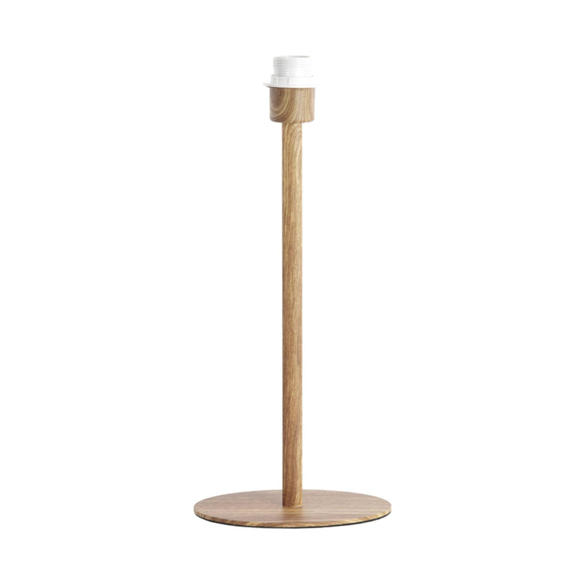 Cerini Natural Wood Effect Table Lamp Base