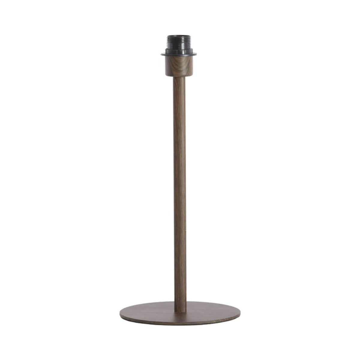 Cerini Dark Brown Wood Effect Table Lamp Base