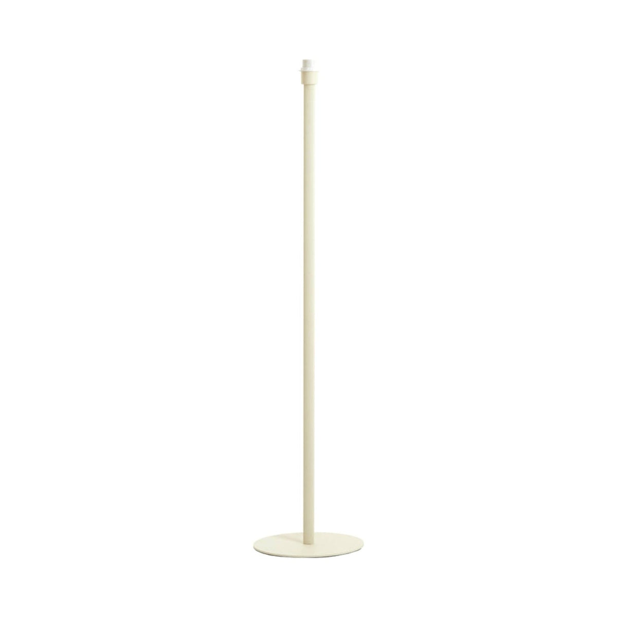 Cerini Cream Metal Floor Lamp Base