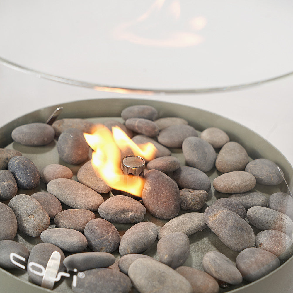 Cosiscoop Olive Green Outdoor Fire Lantern | Large