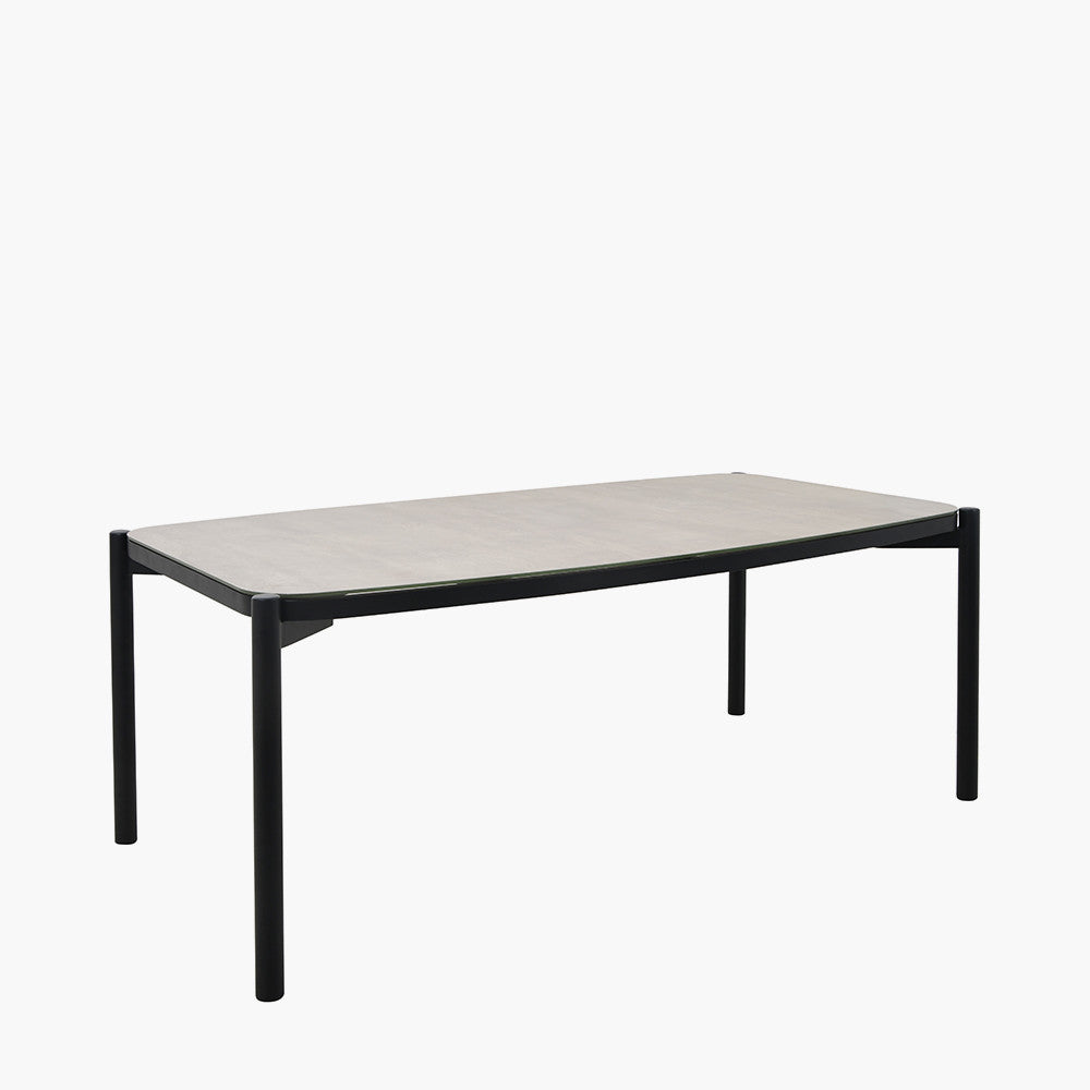 Nevada Putty Outdoor 6 Seater Dining Set