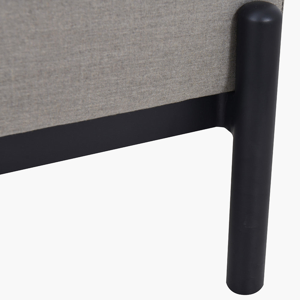 Nevada Putty Small Outdoor Corner Seating Set with Coffee Table and Footstools